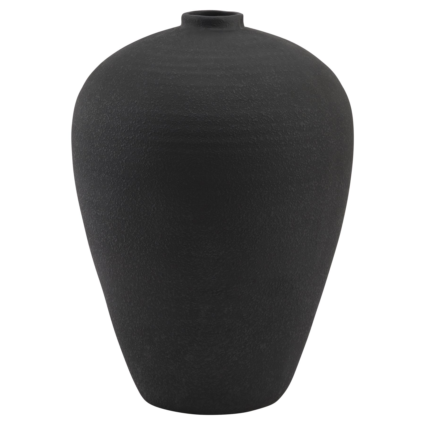 Matt Black Tall  Astral Vase - Image 1