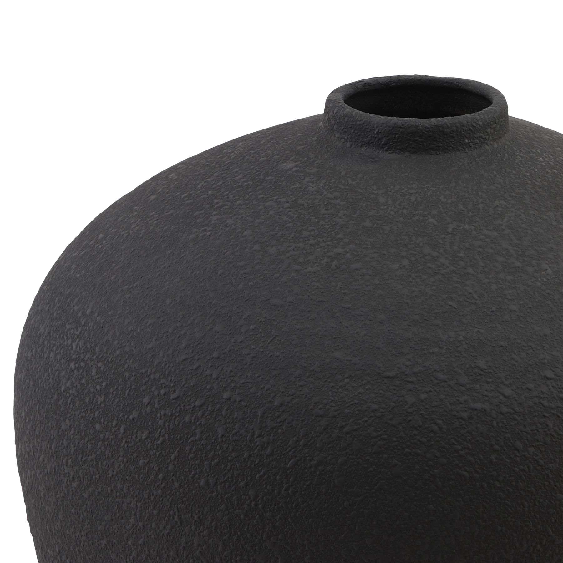 Matt Black Astral Vase - Image 2