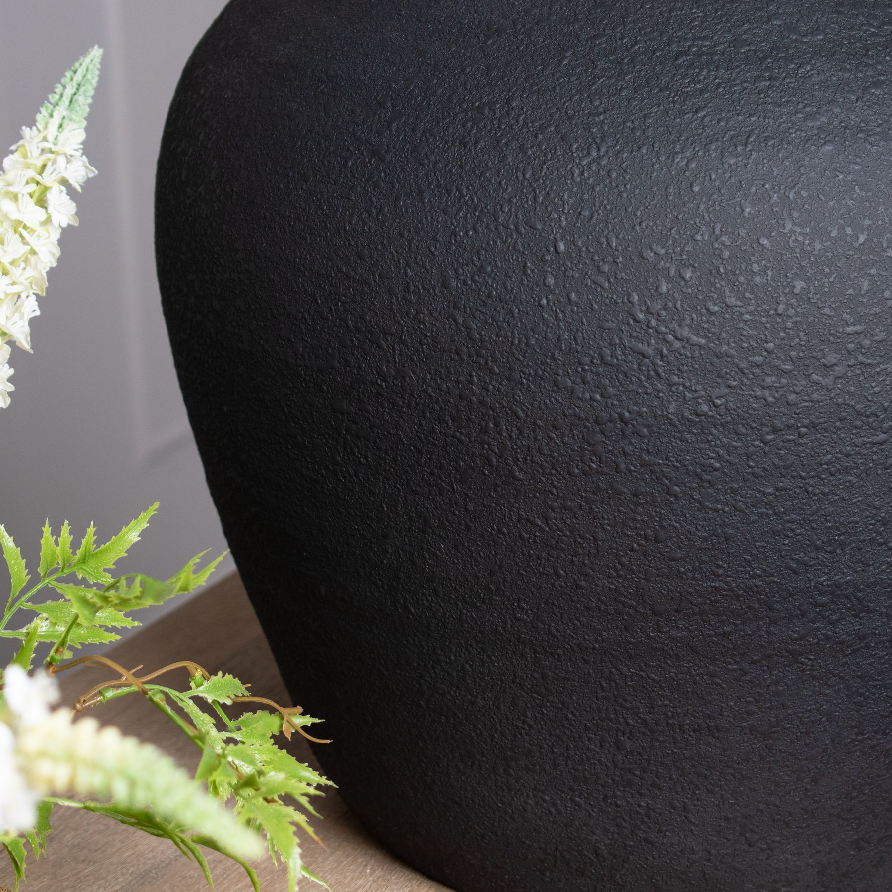 Matt Black Astral Vase - Image 4