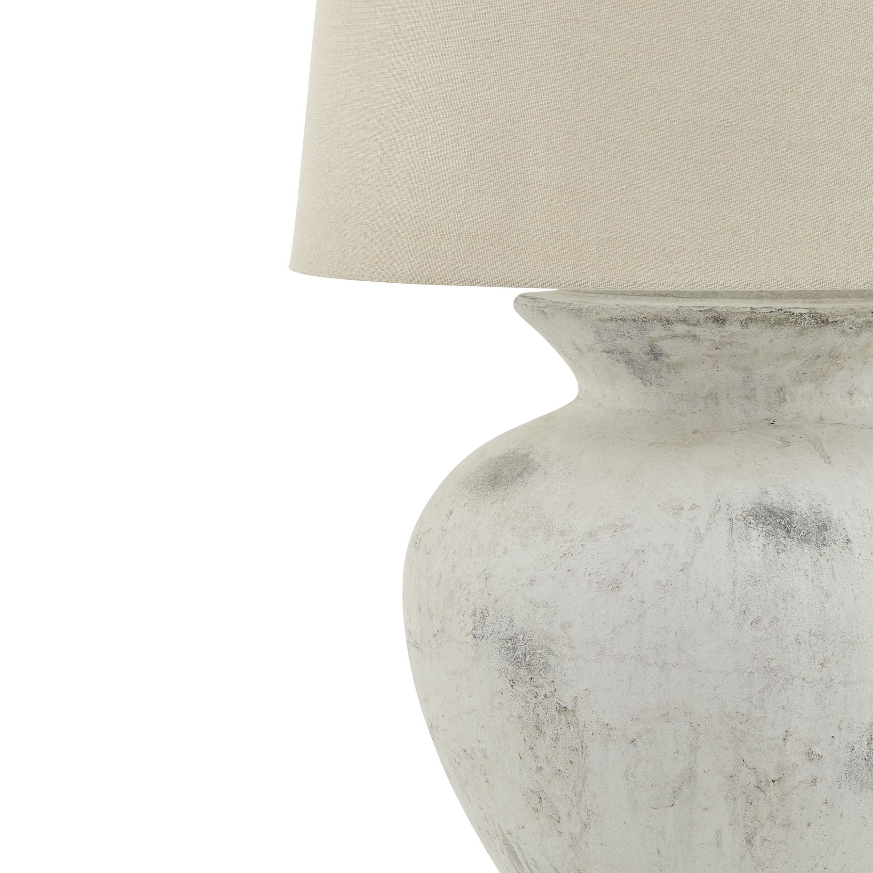Downton Antique White Lamp - Image 2