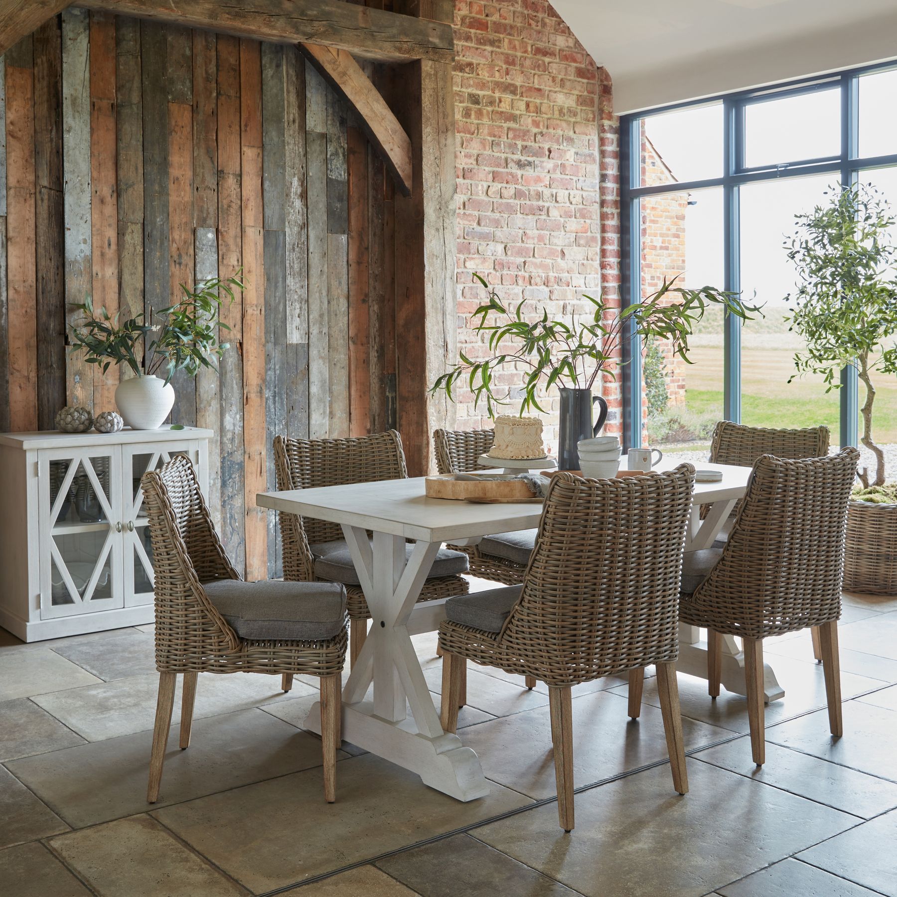 Stamford Plank Collection Dining Table Wholesale by Hill Interiors