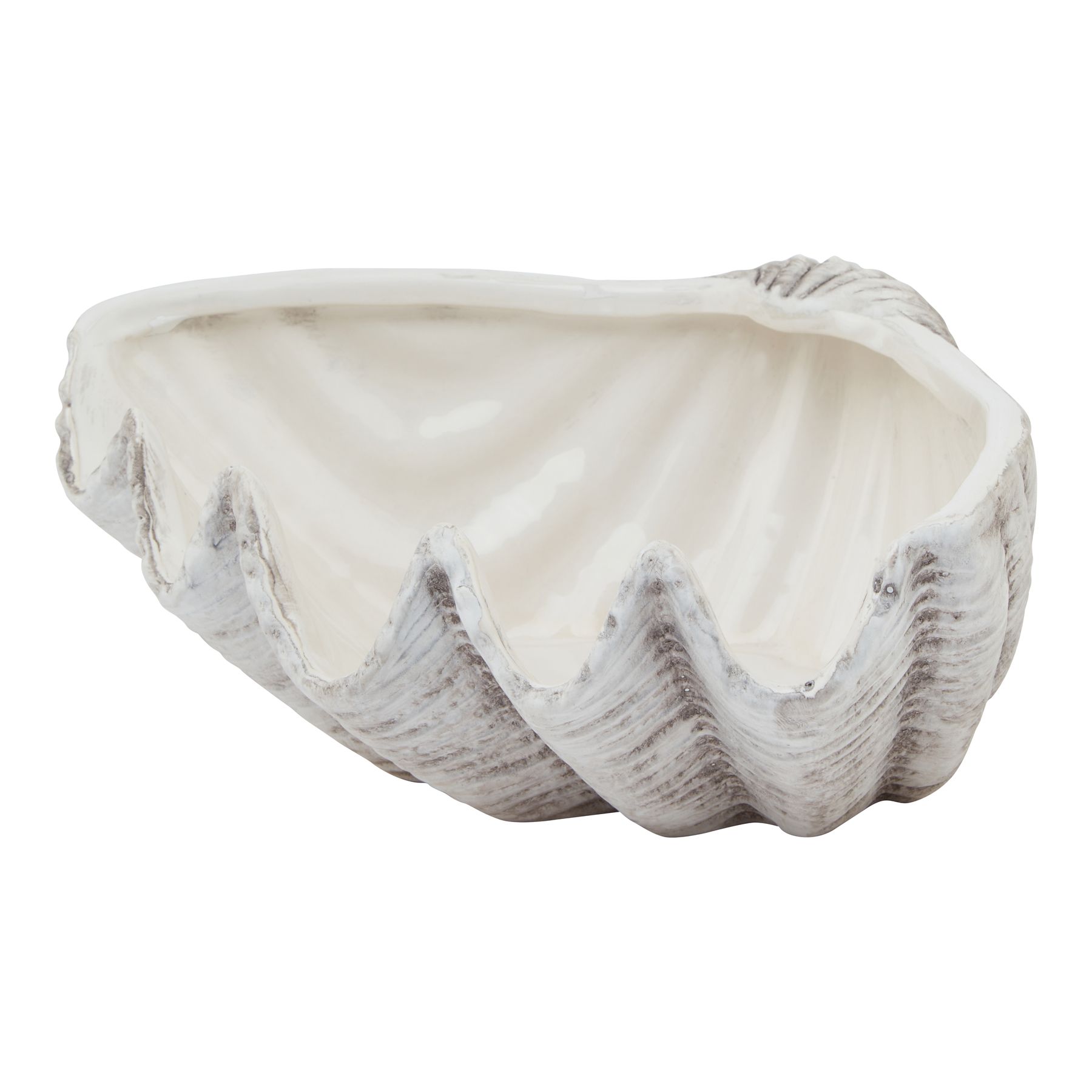 Siren Medium Ceramic Shell Bowl - Image 1