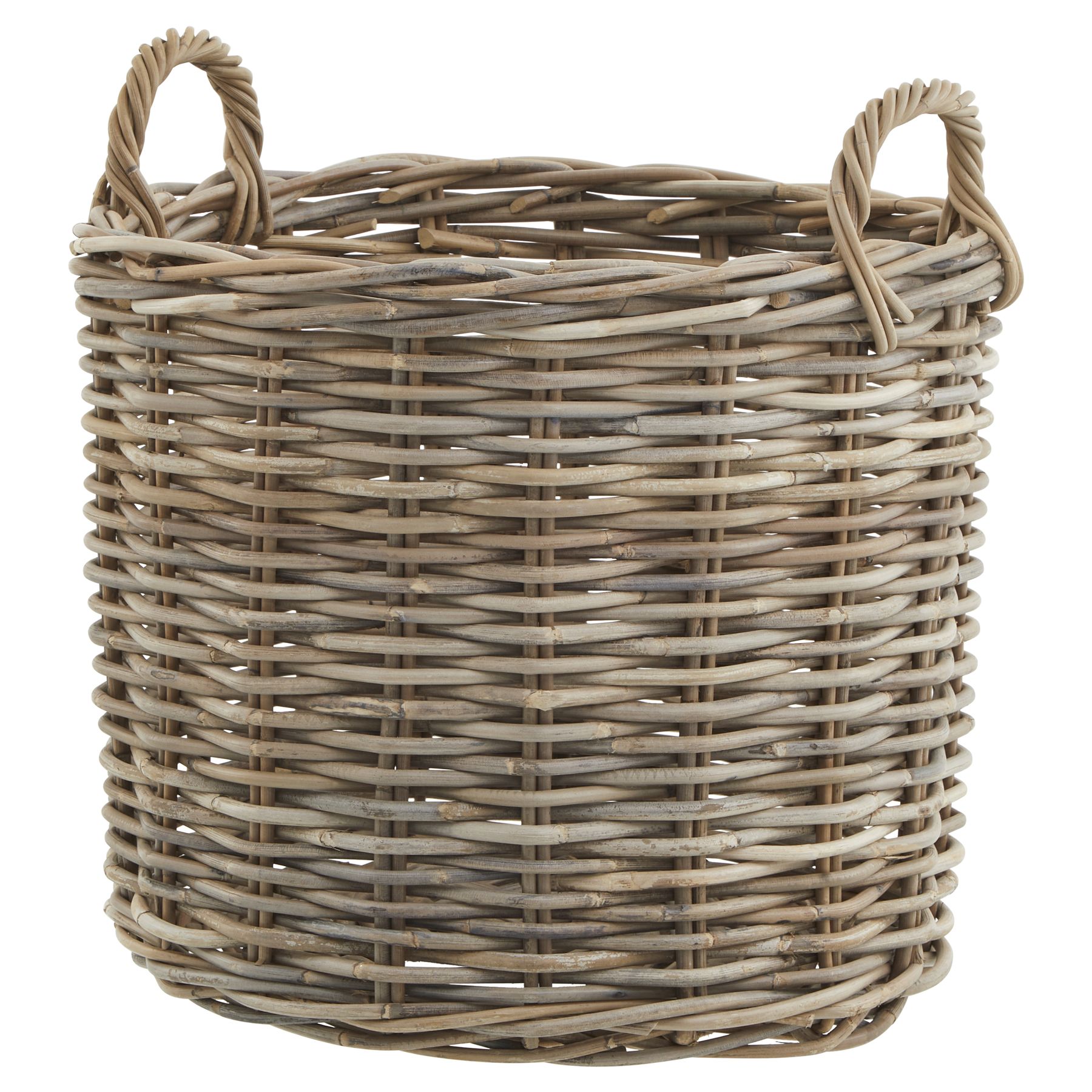 Set of 3 Kubu Rattan Round Storage Baskets - Image 4