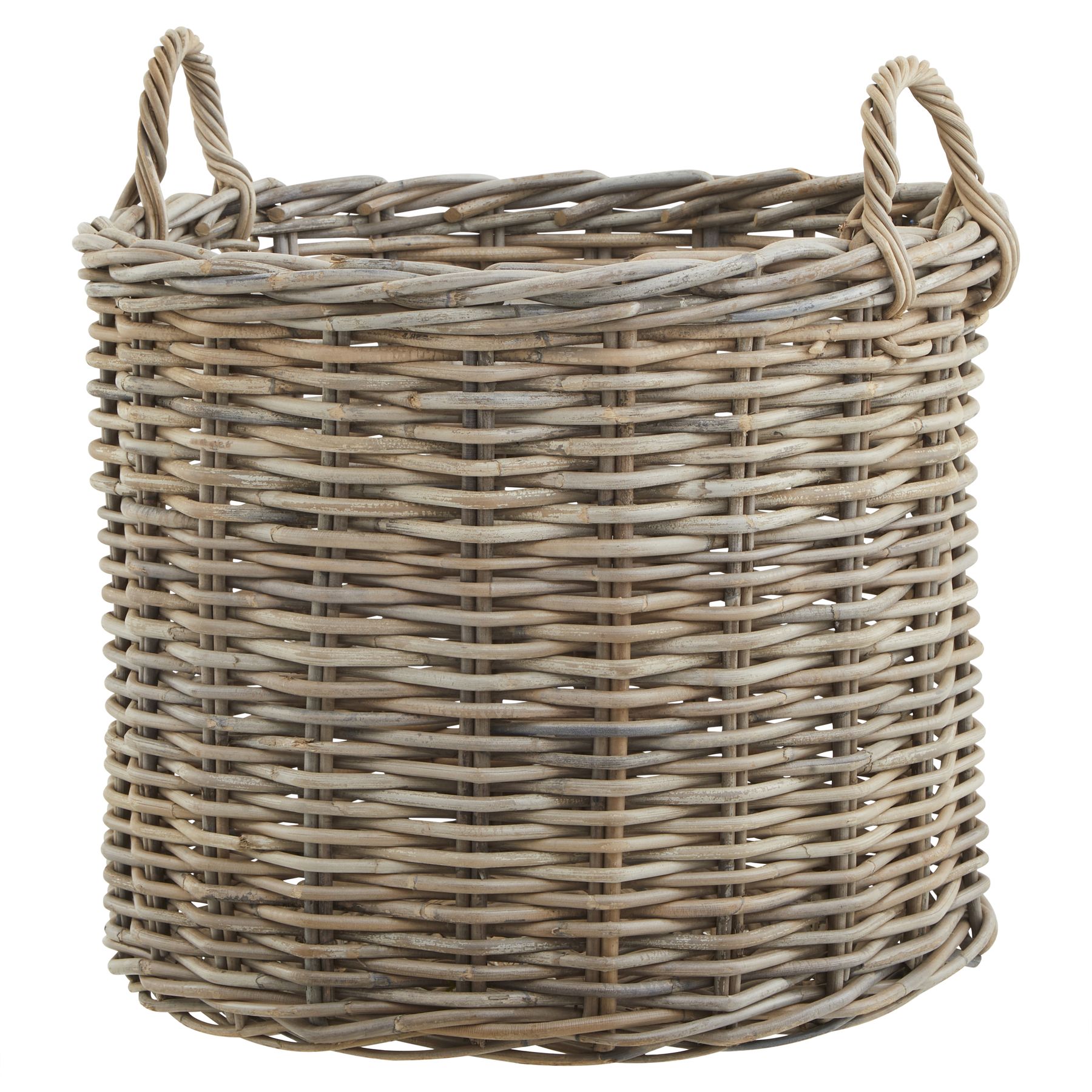 Set of 3 Kubu Rattan Round Storage Baskets - Image 5