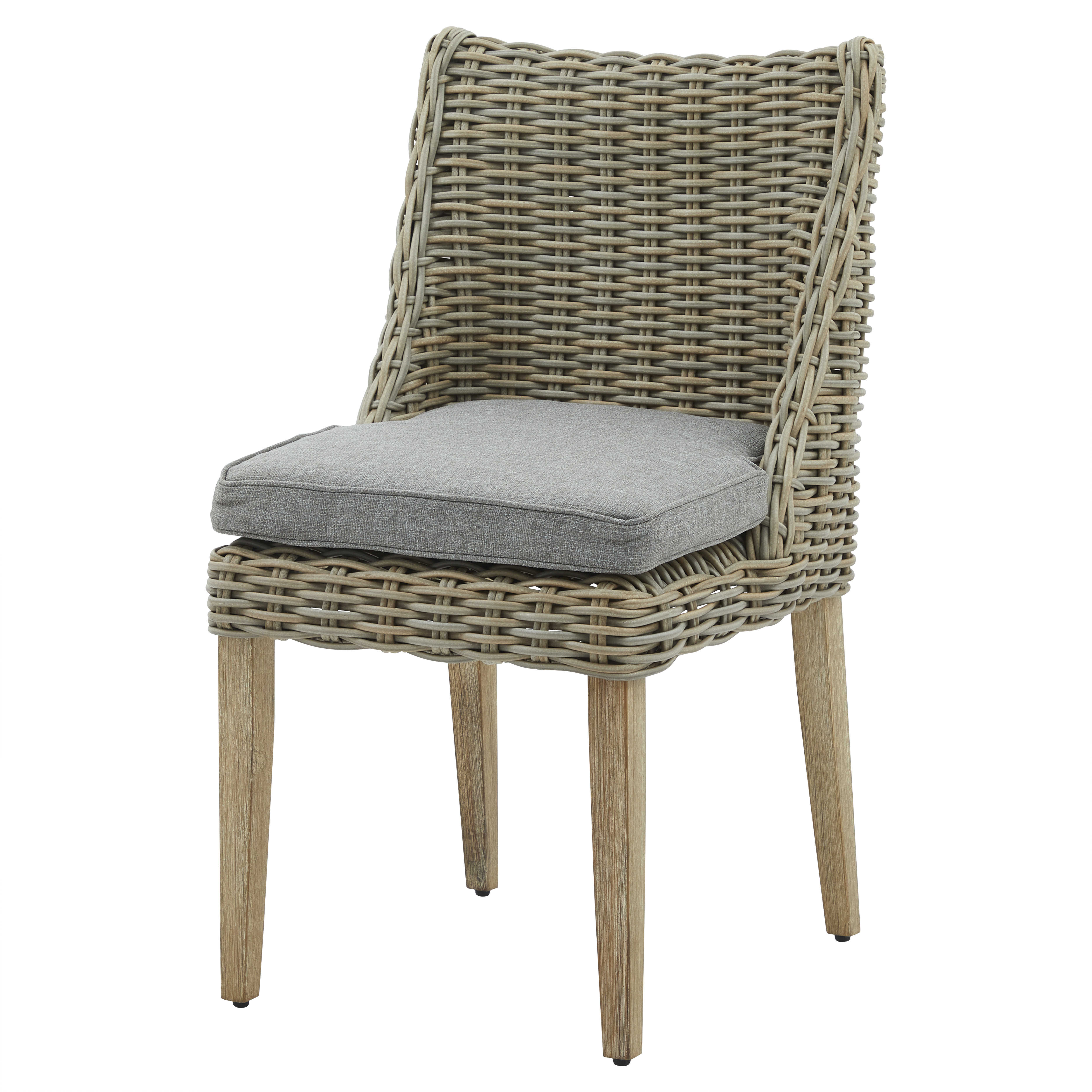Capri Collection Outdoor Round Dining Chair - Image 1