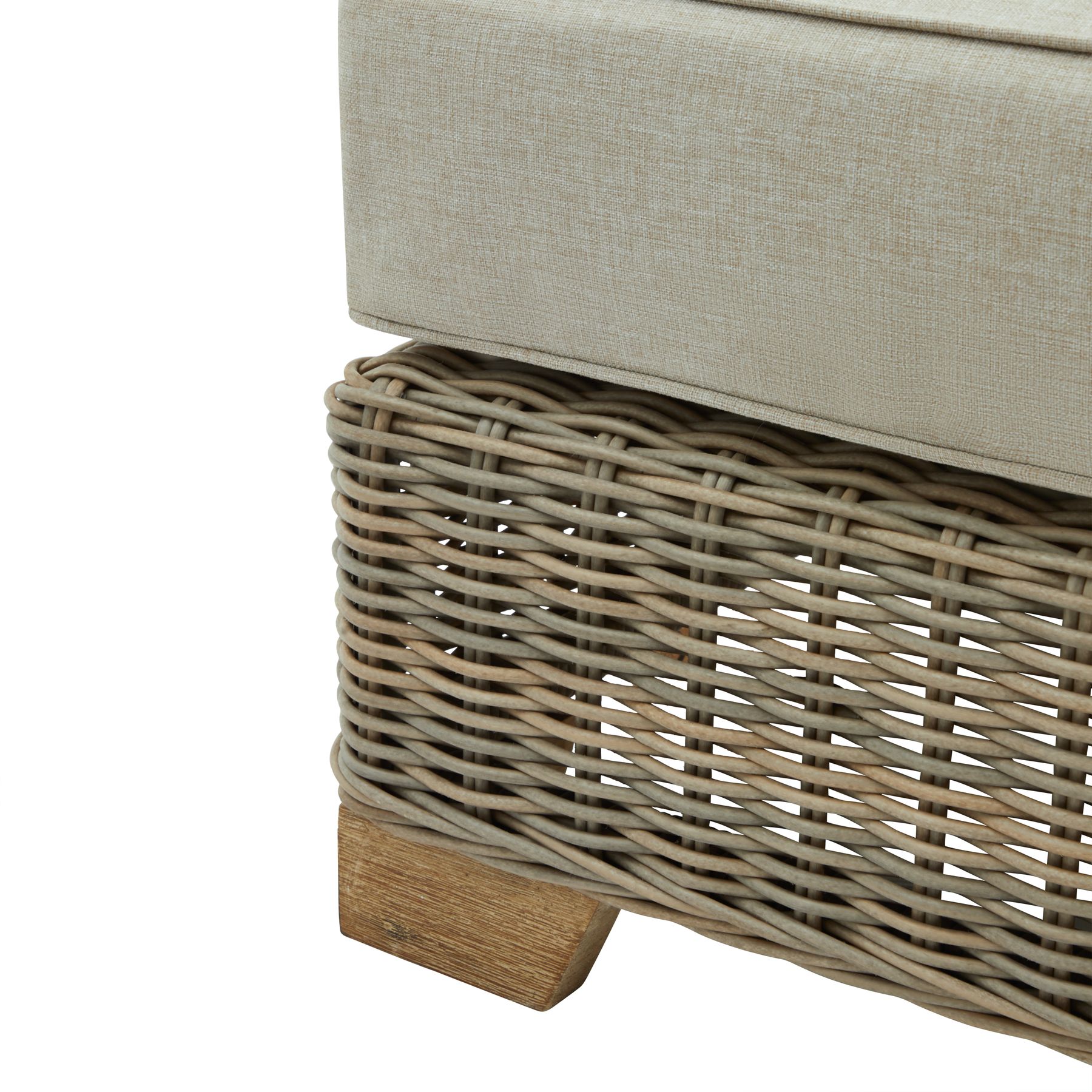 Capri Collection Outdoor Footstool - Image 3