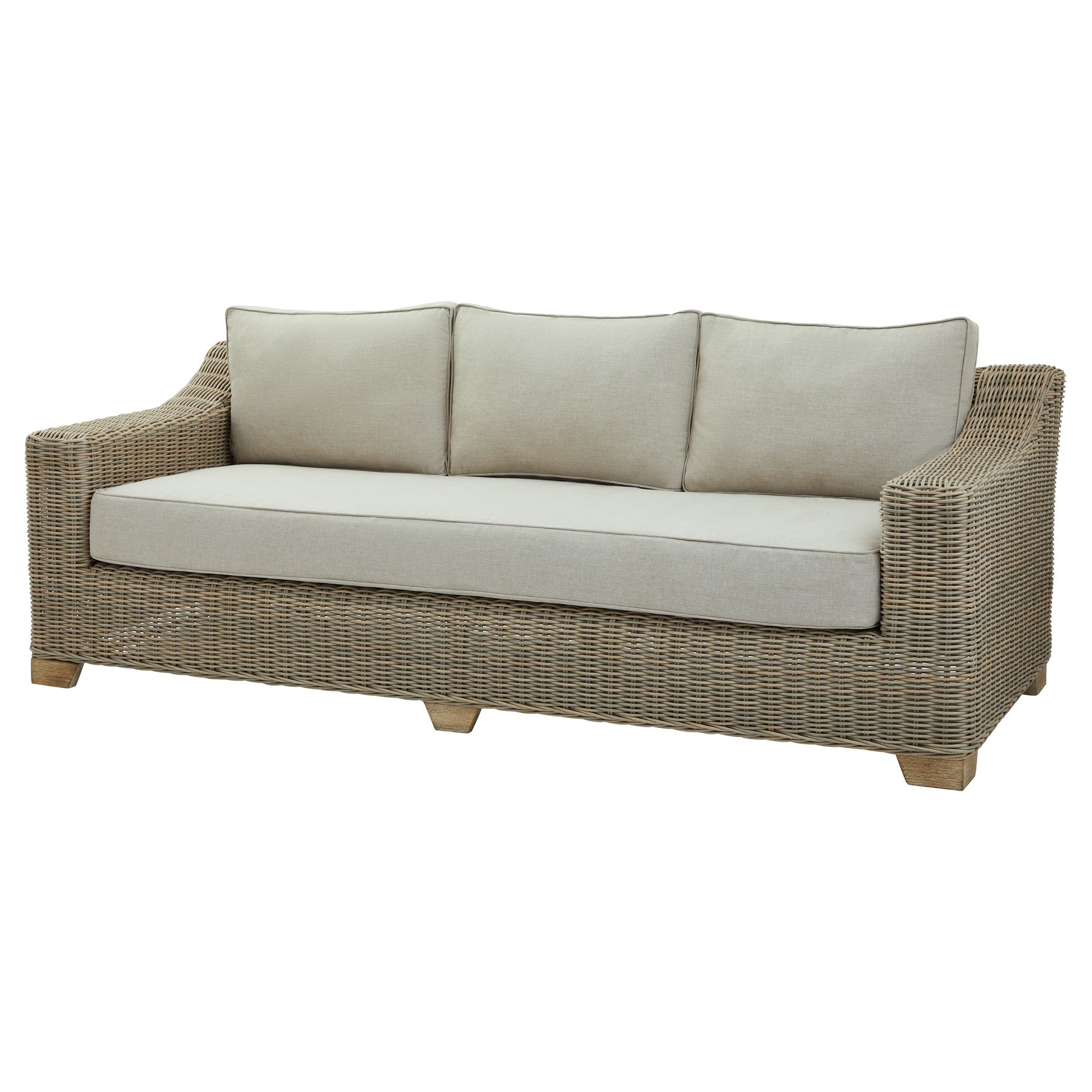 Capri Collection Outdoor Three Seater Sofa - Image 1