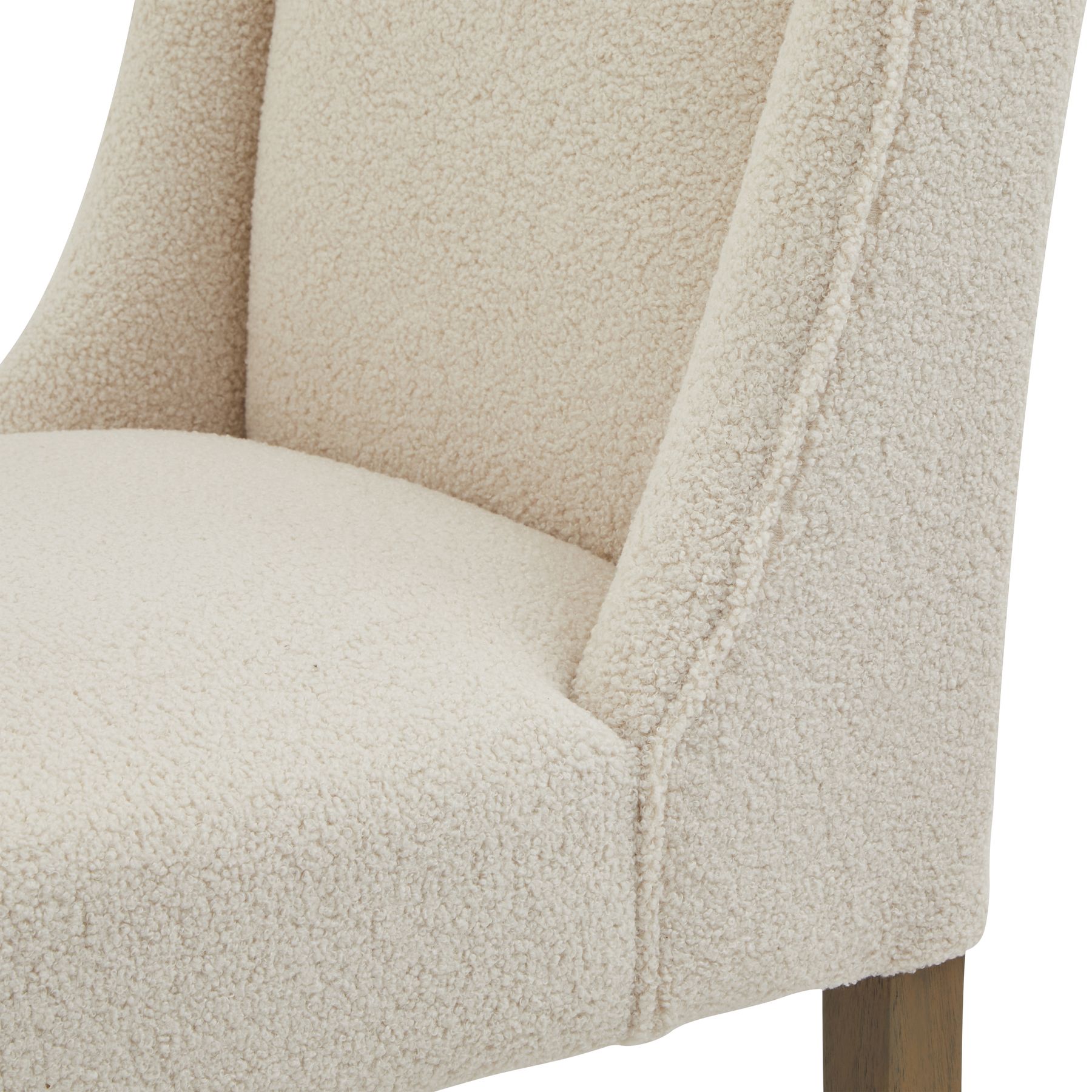 Compton Bouclé Dining Chair - Image 4