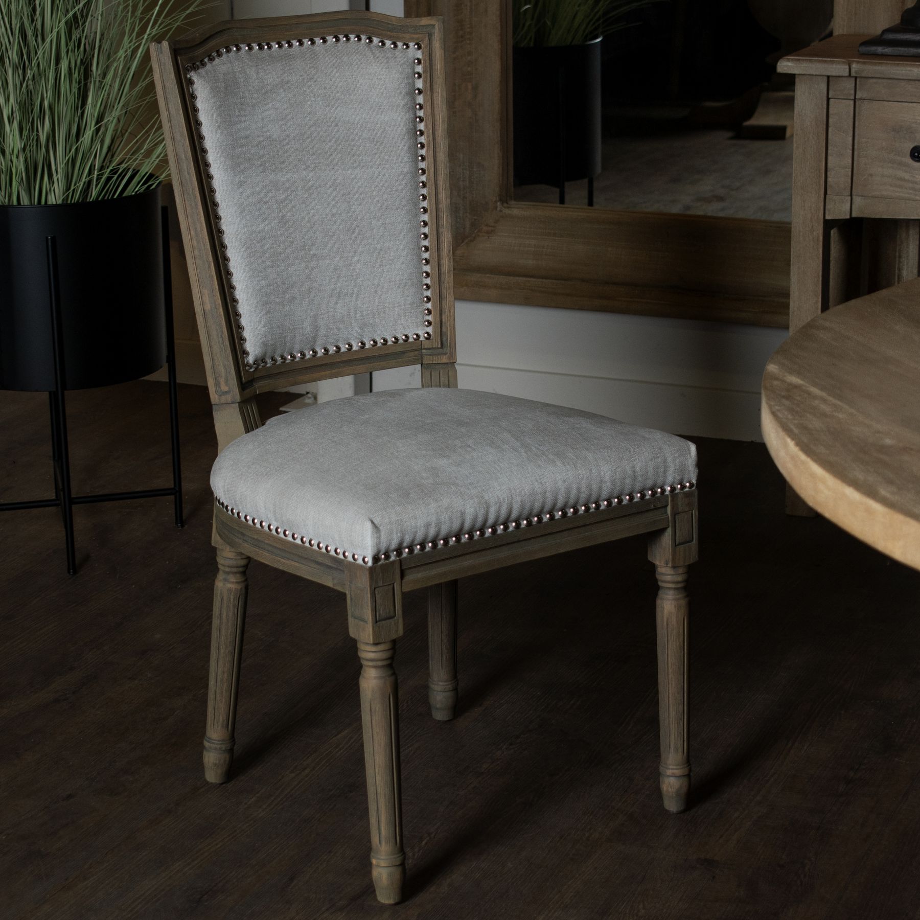 Ripley Grey Dining Chair - Image 6