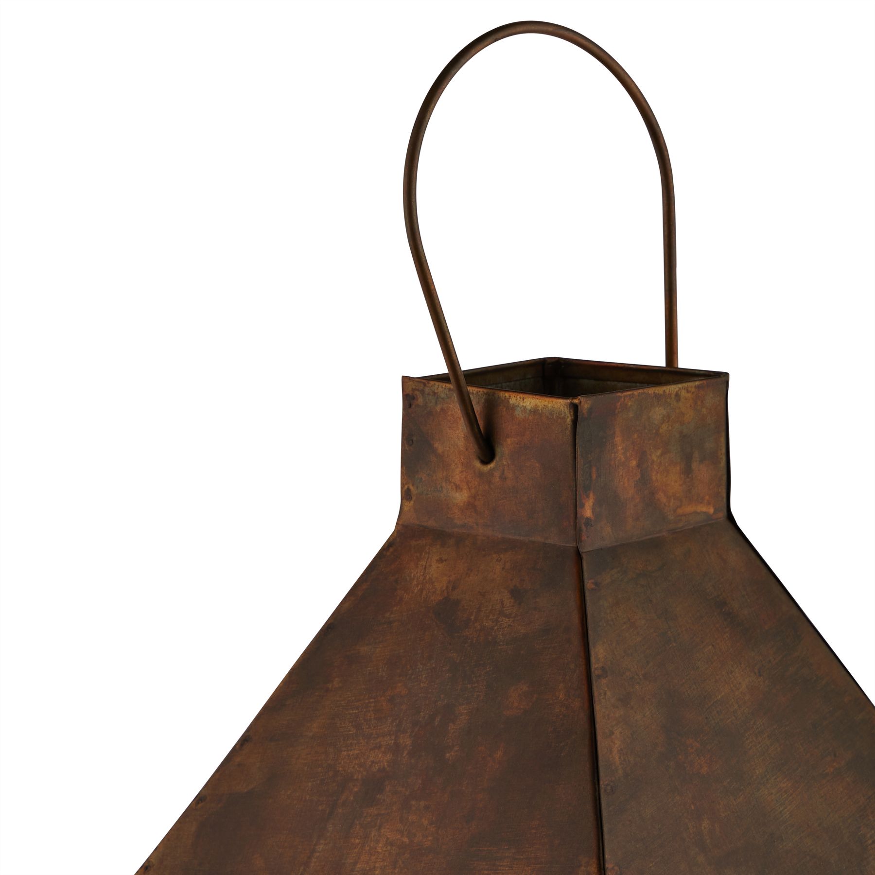 Burnished Brass Small Lantern - Image 2