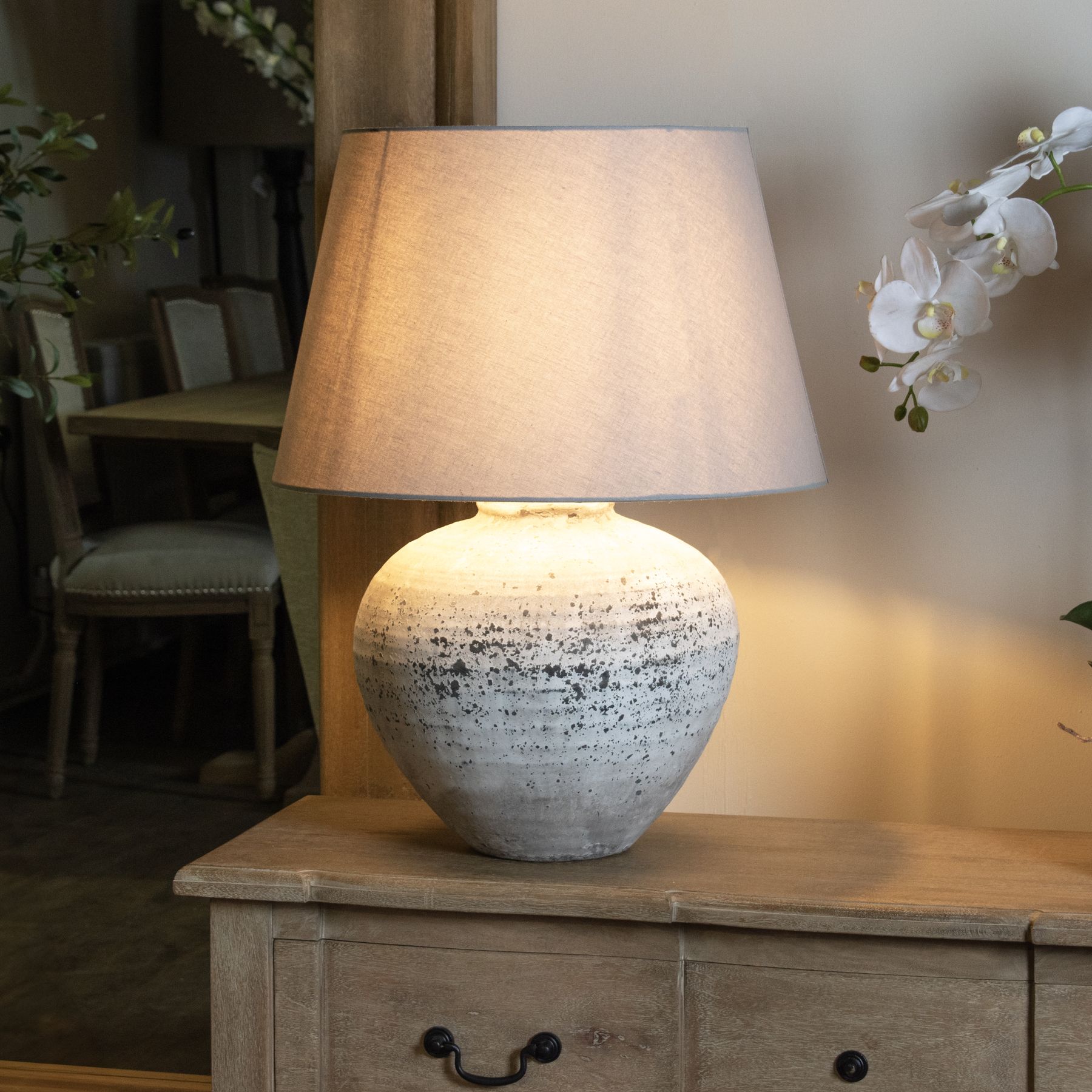 Regola Large Stone Ceramic Lamp - Image 8