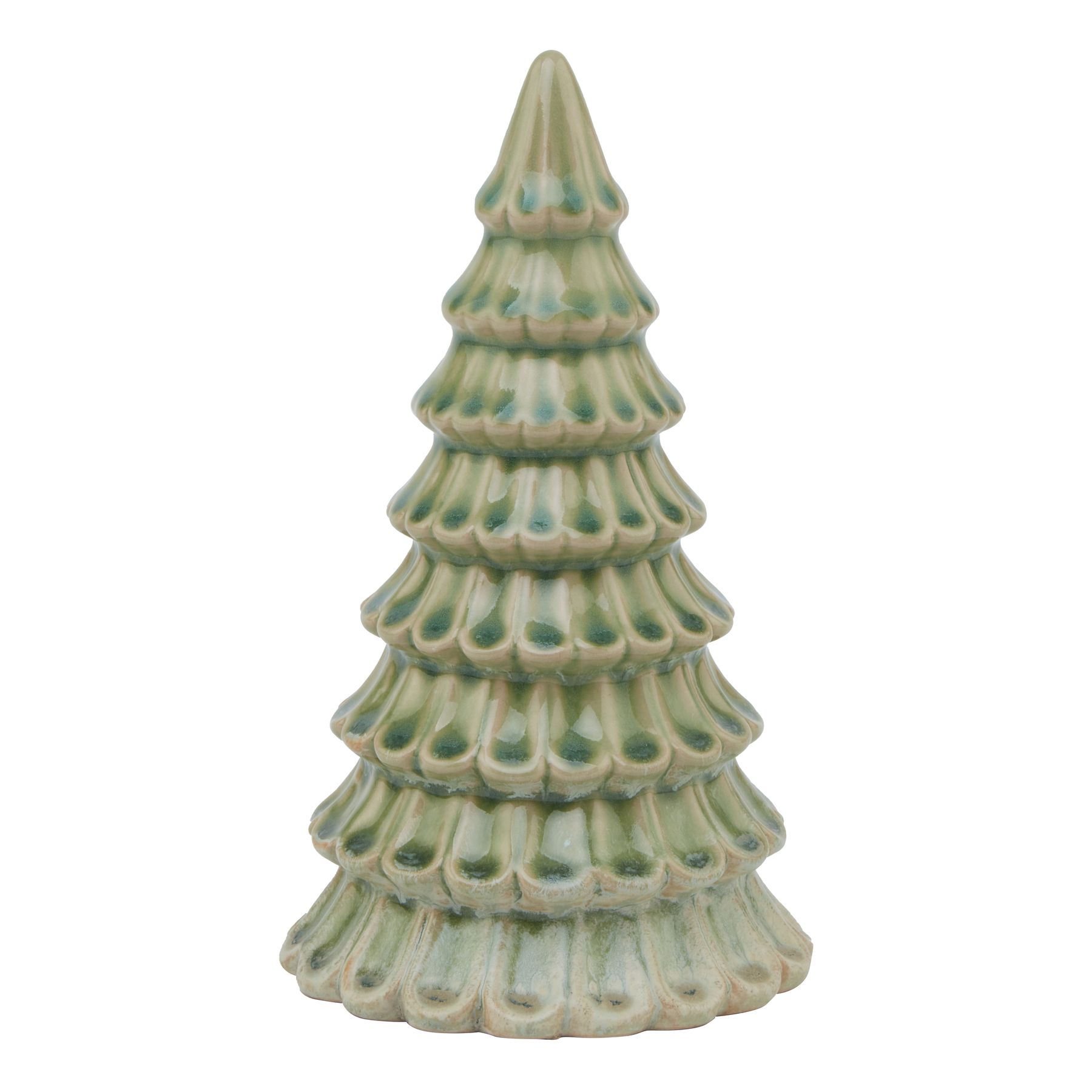 Light Green Ceramic Fir Tree - Image 1