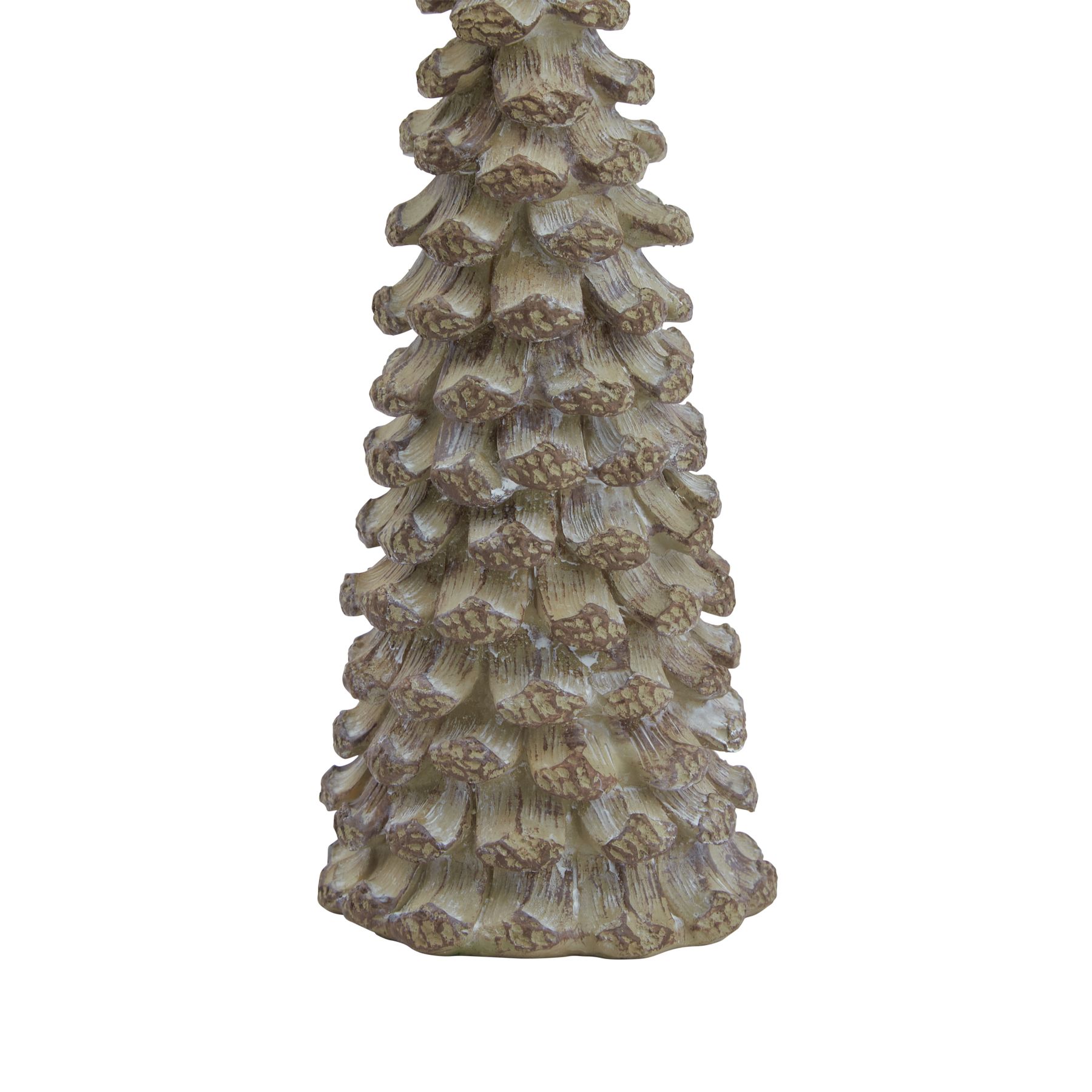 Small Beige Cedar Tree With Star - Image 3