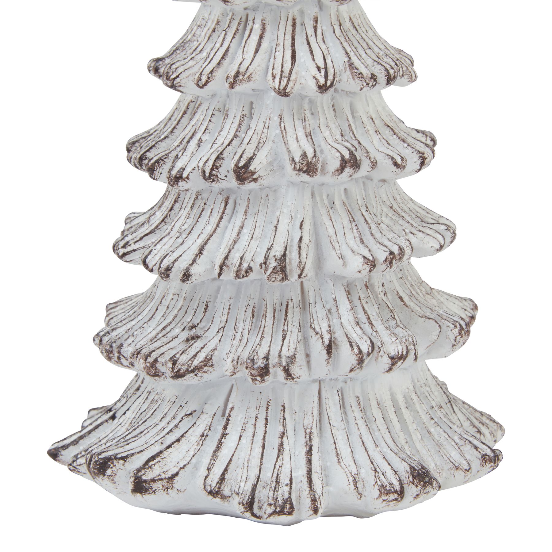 Small Snowy Fir Tree Sculpture - Image 3