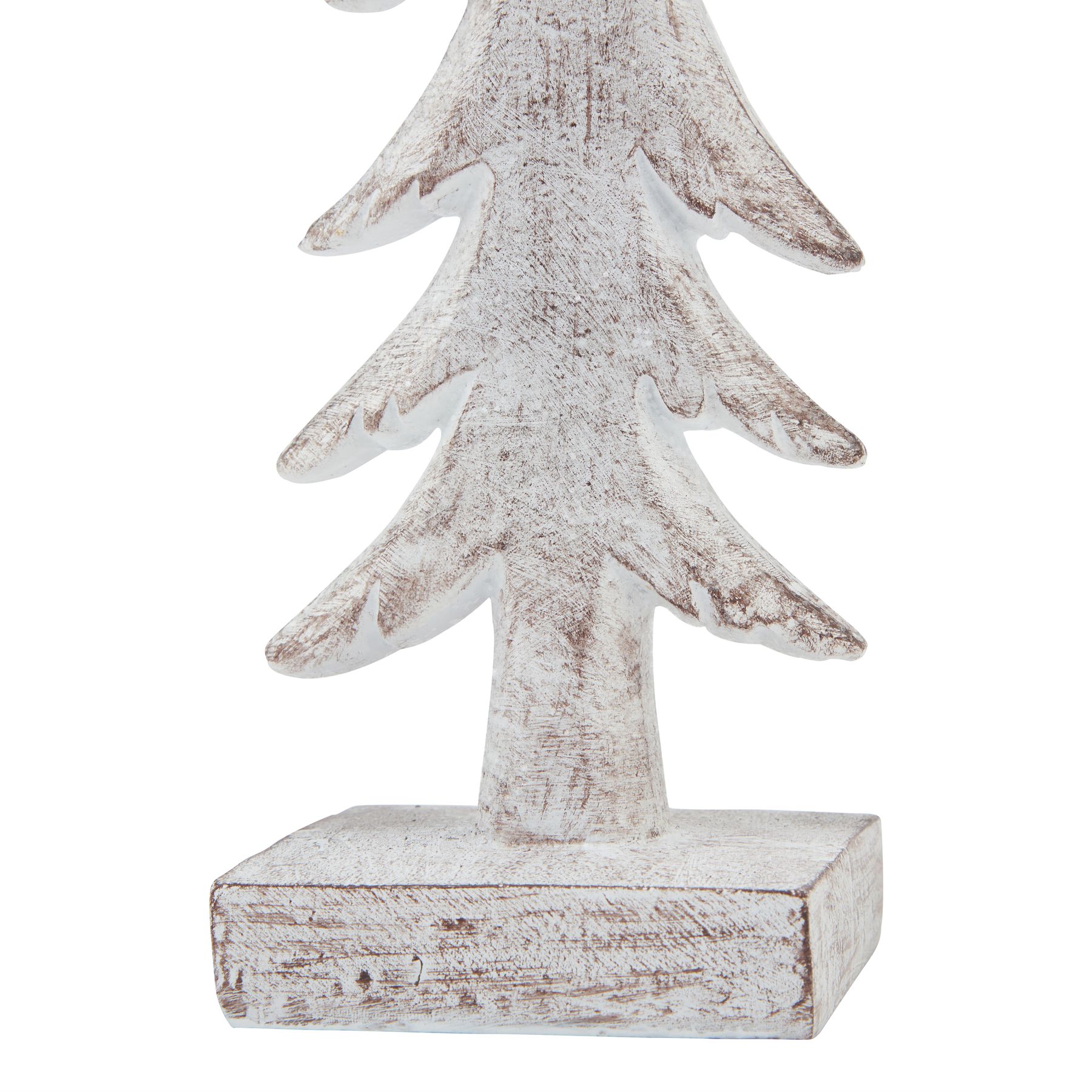 Medium Snowy Forest Tree Sculpture - Image 2