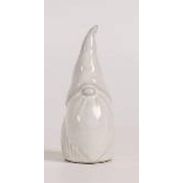 Small White Gnome Ornament - Image 1