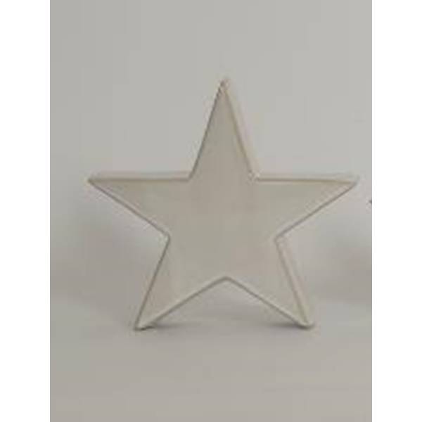 Medium Ceramic Standing Star Decoration - Image 1