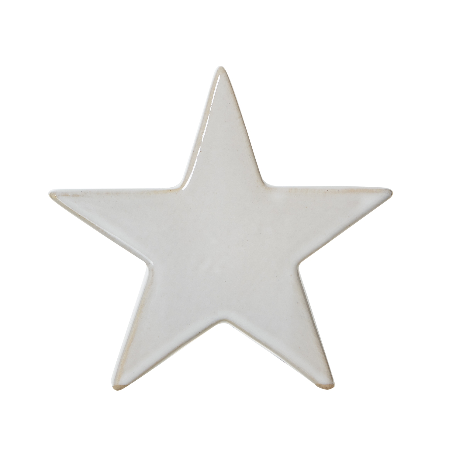 Small Ceramic Standing Star Decoration - Image 1