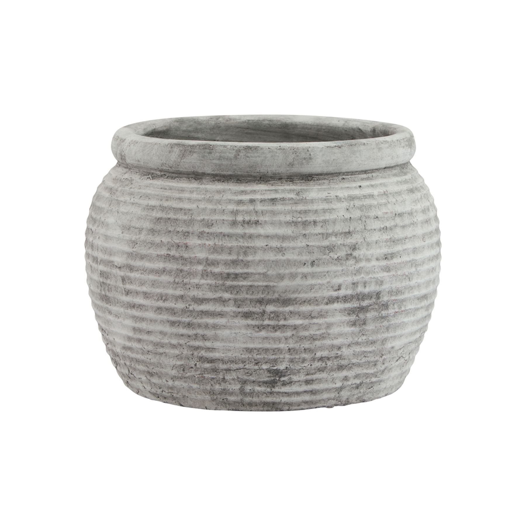 Athena Rimmed Plant Pot - Image 1