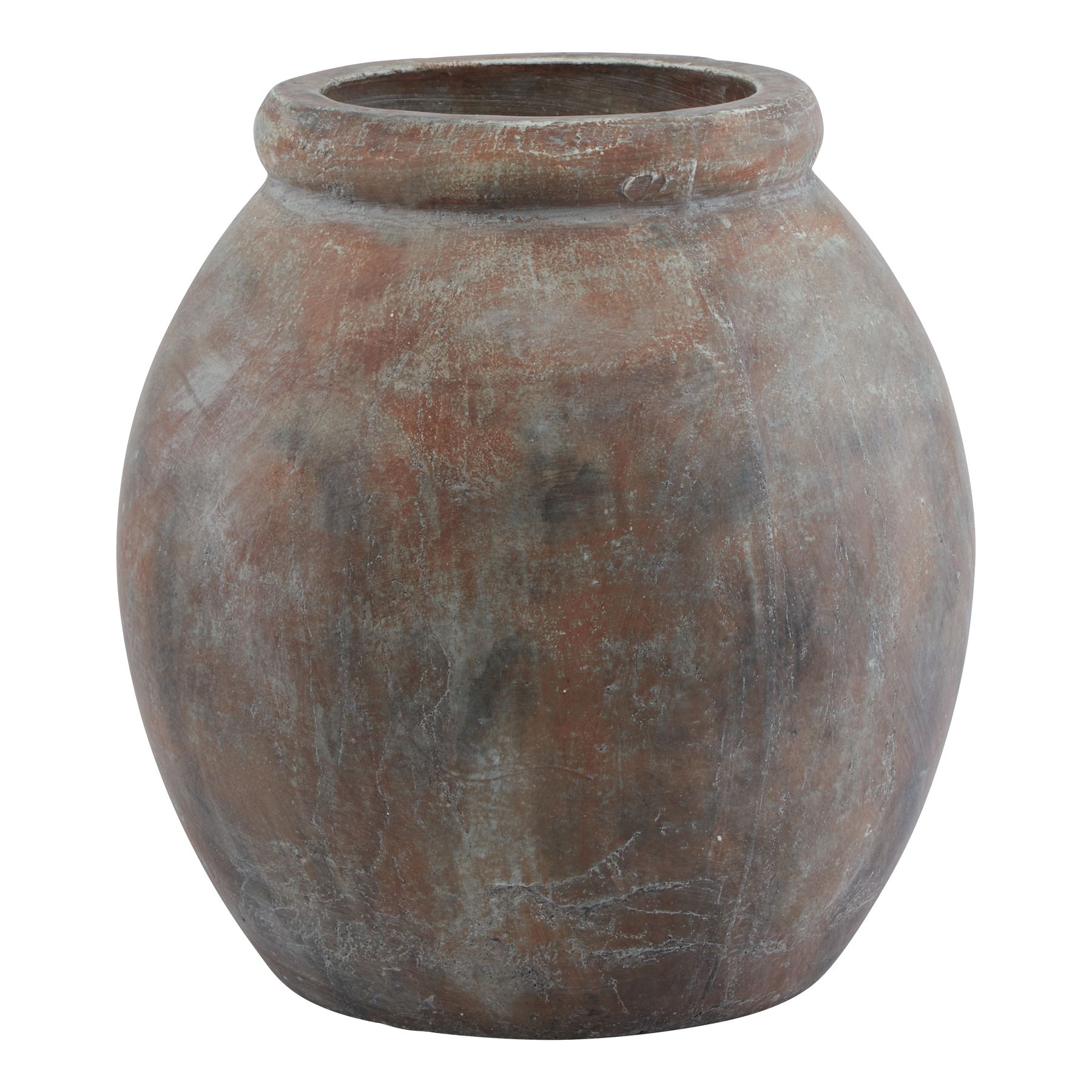 Siena Brown Jar Shaped Planter - Image 1