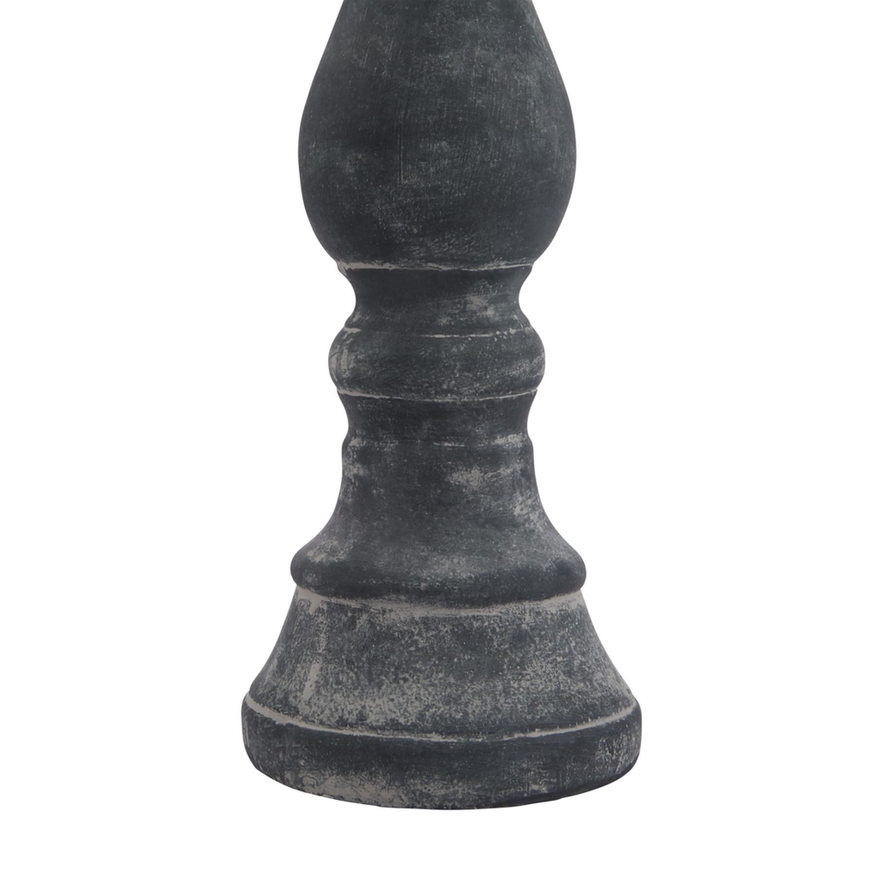 Amalfi Large Grey  Column Candle Holder - Image 3