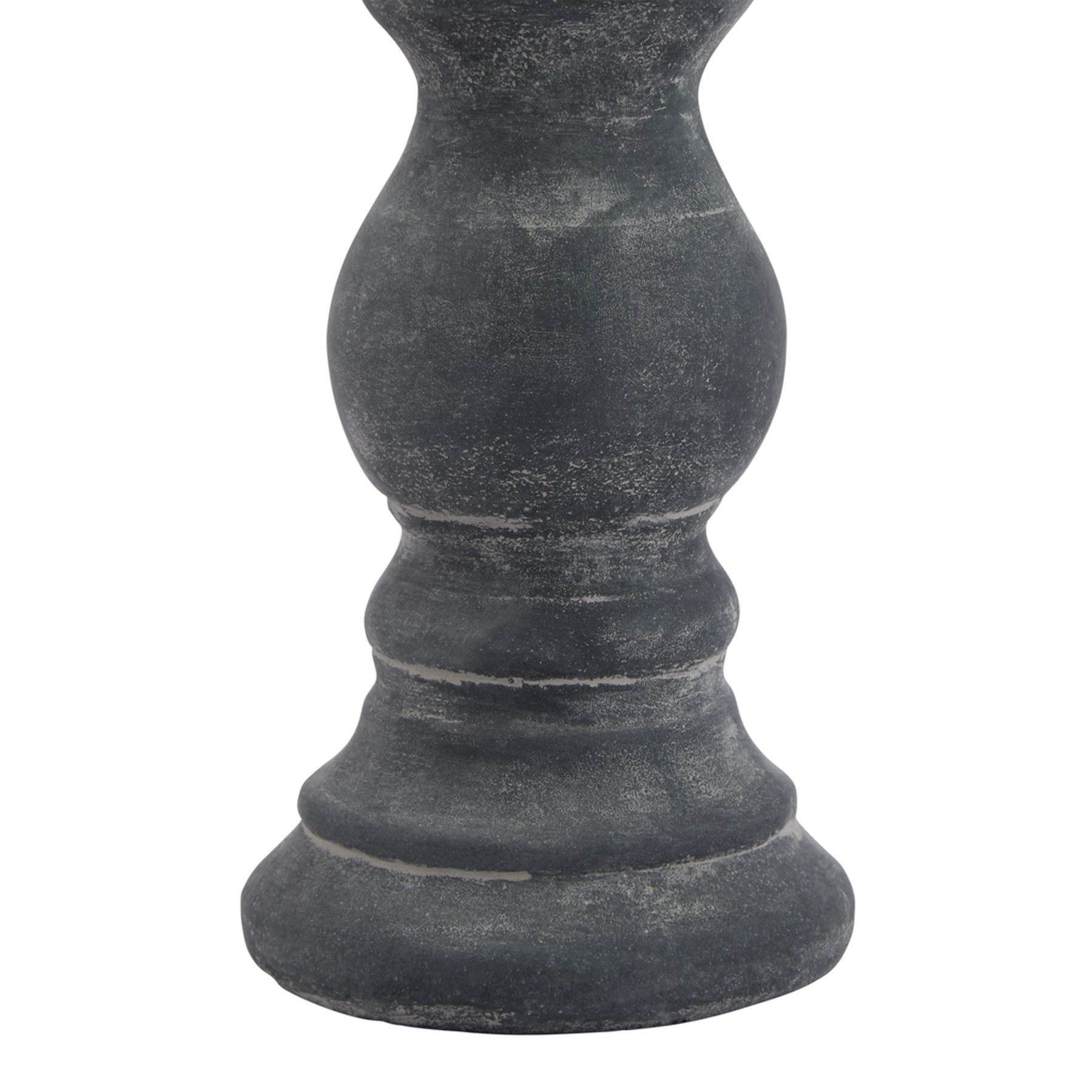 Amalfi Small Grey  Column Candle Holder - Image 3