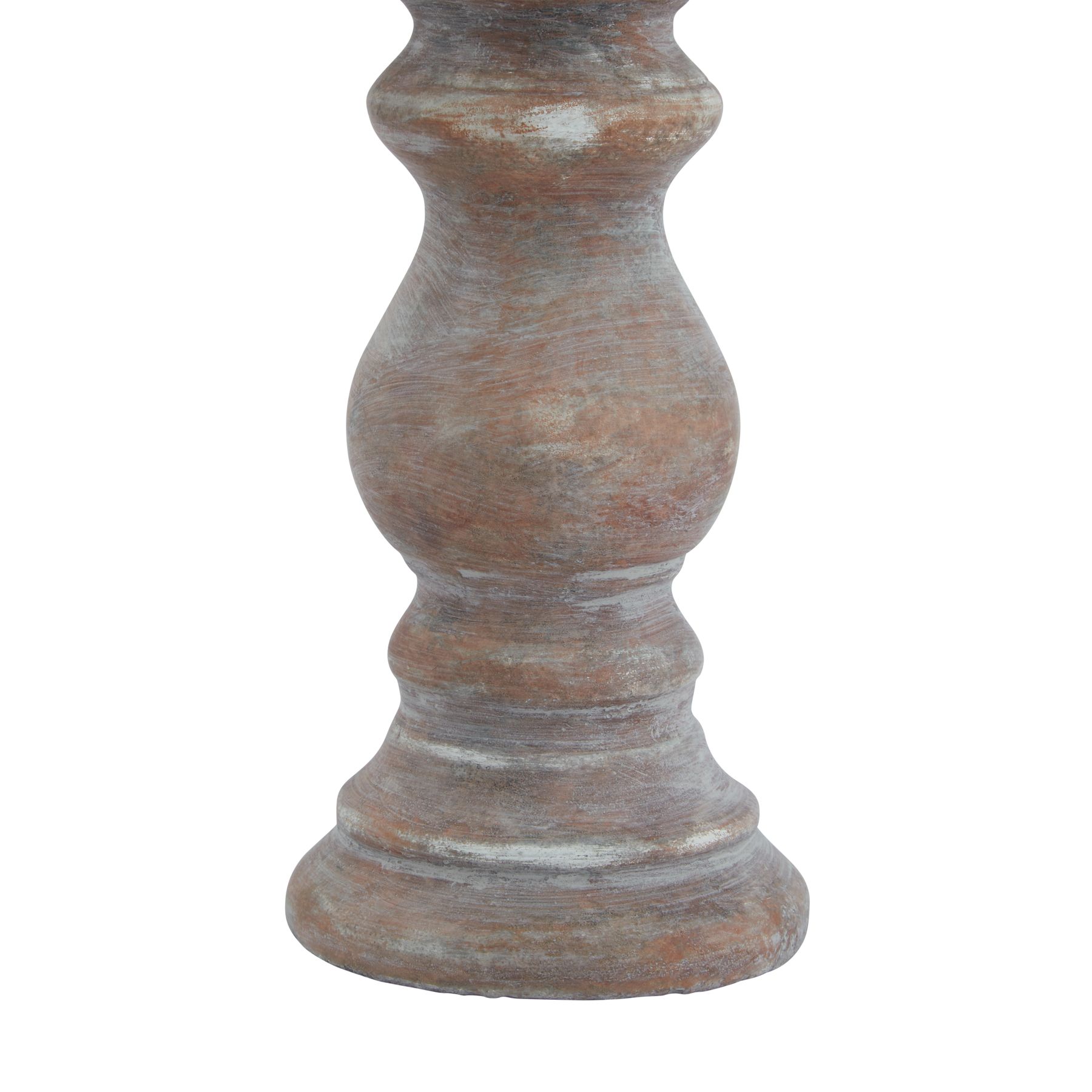 Siena Small Brown  Column Candle Holder - Image 3