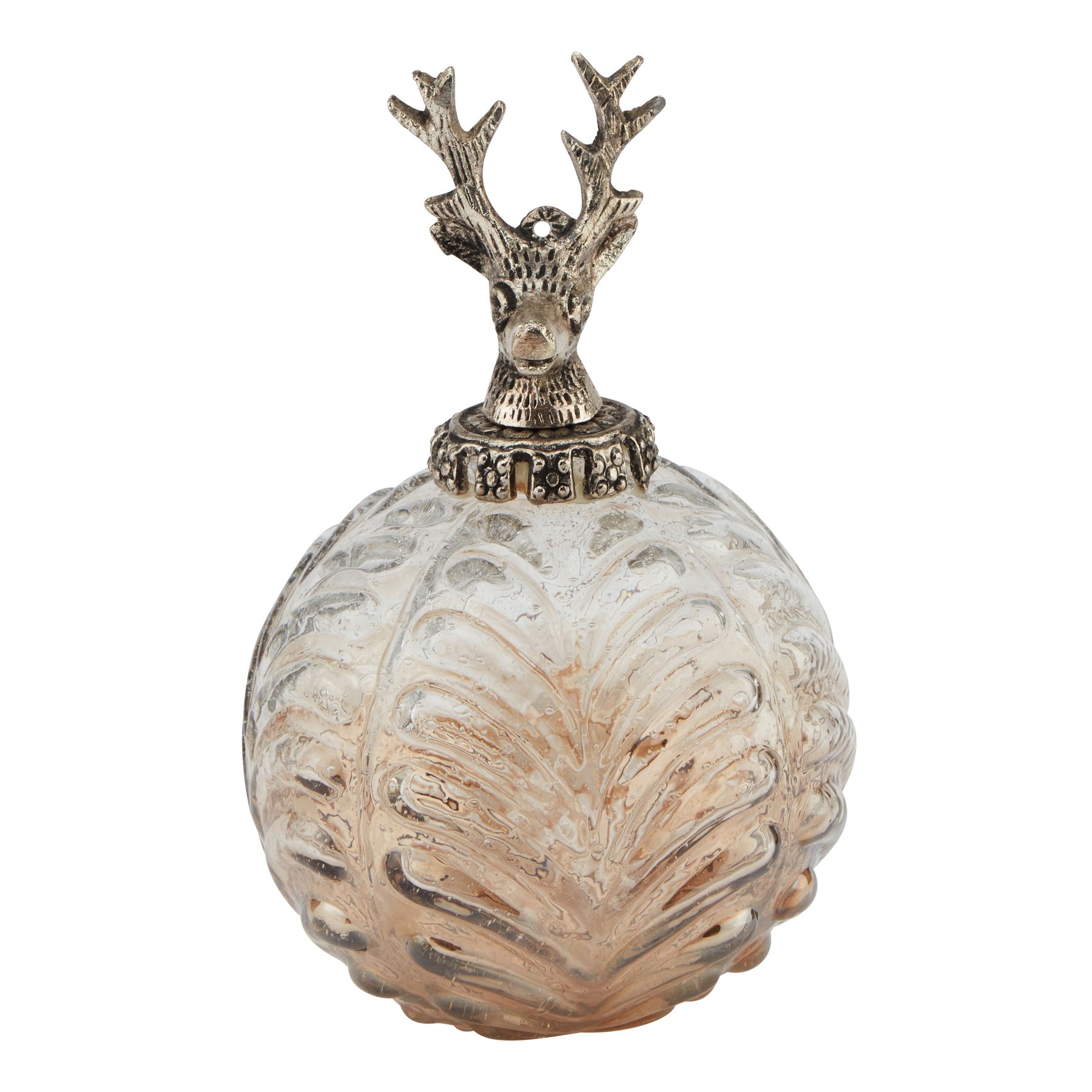 Coffee Ombre Collection Stag Bauble - Image 1
