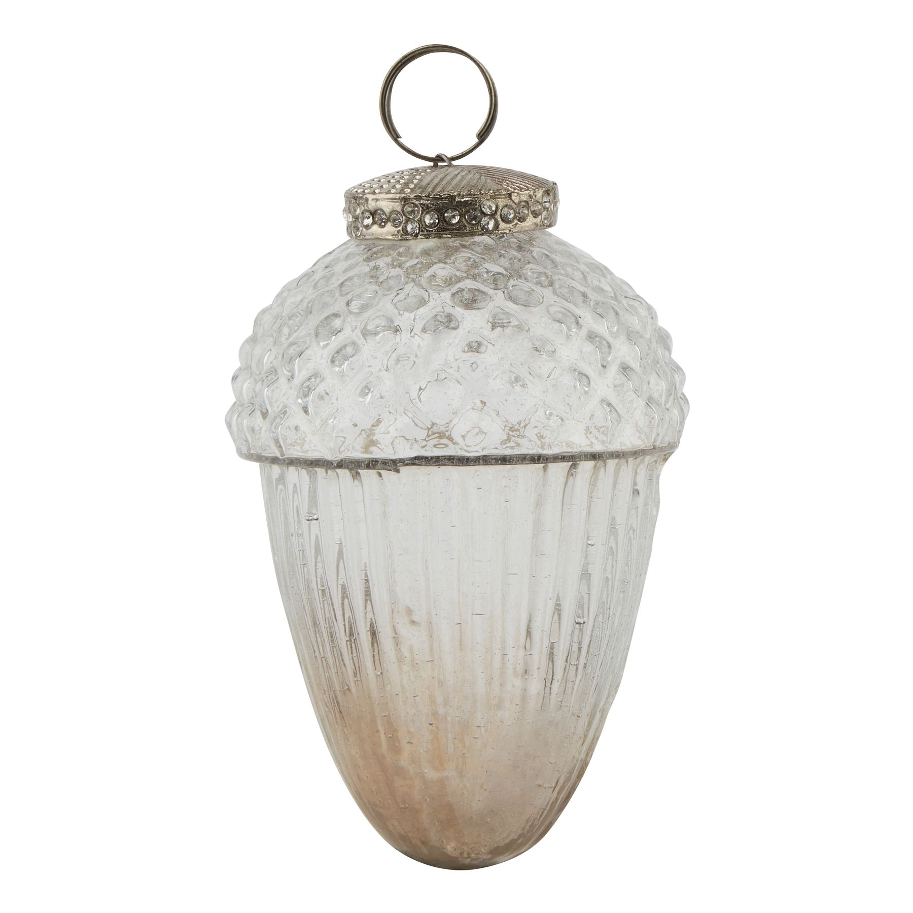 Coffee Ombre Collection Large Acorn Bauble - Image 1