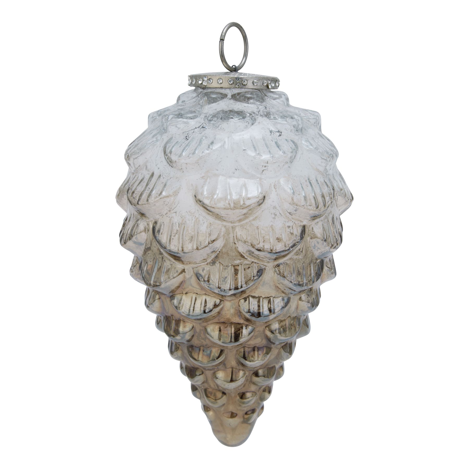 Coffee Ombre Collection Pine Cone Bauble - Image 1