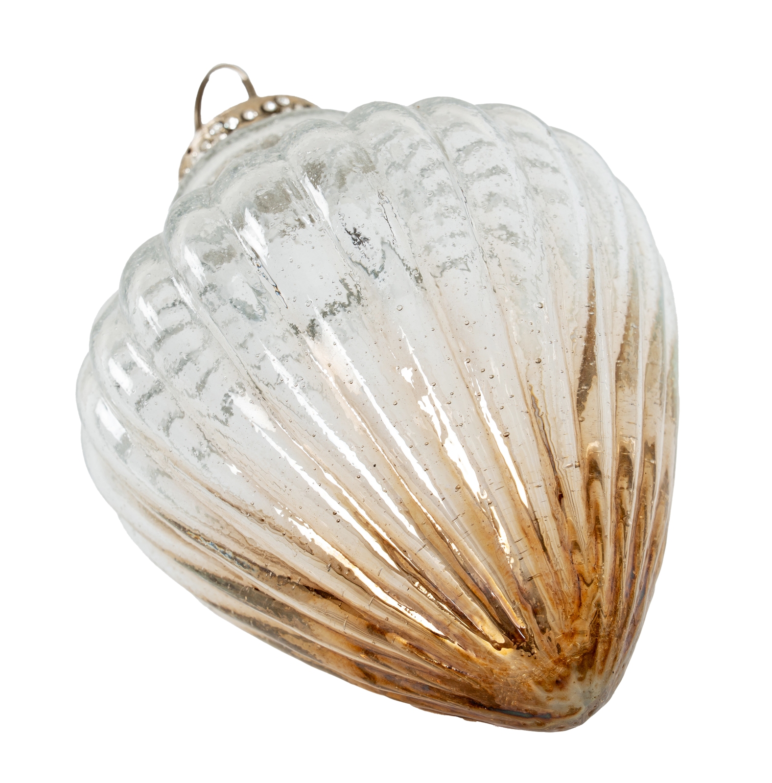 Coffee Ombre Collection Fluted Bauble - Image 3