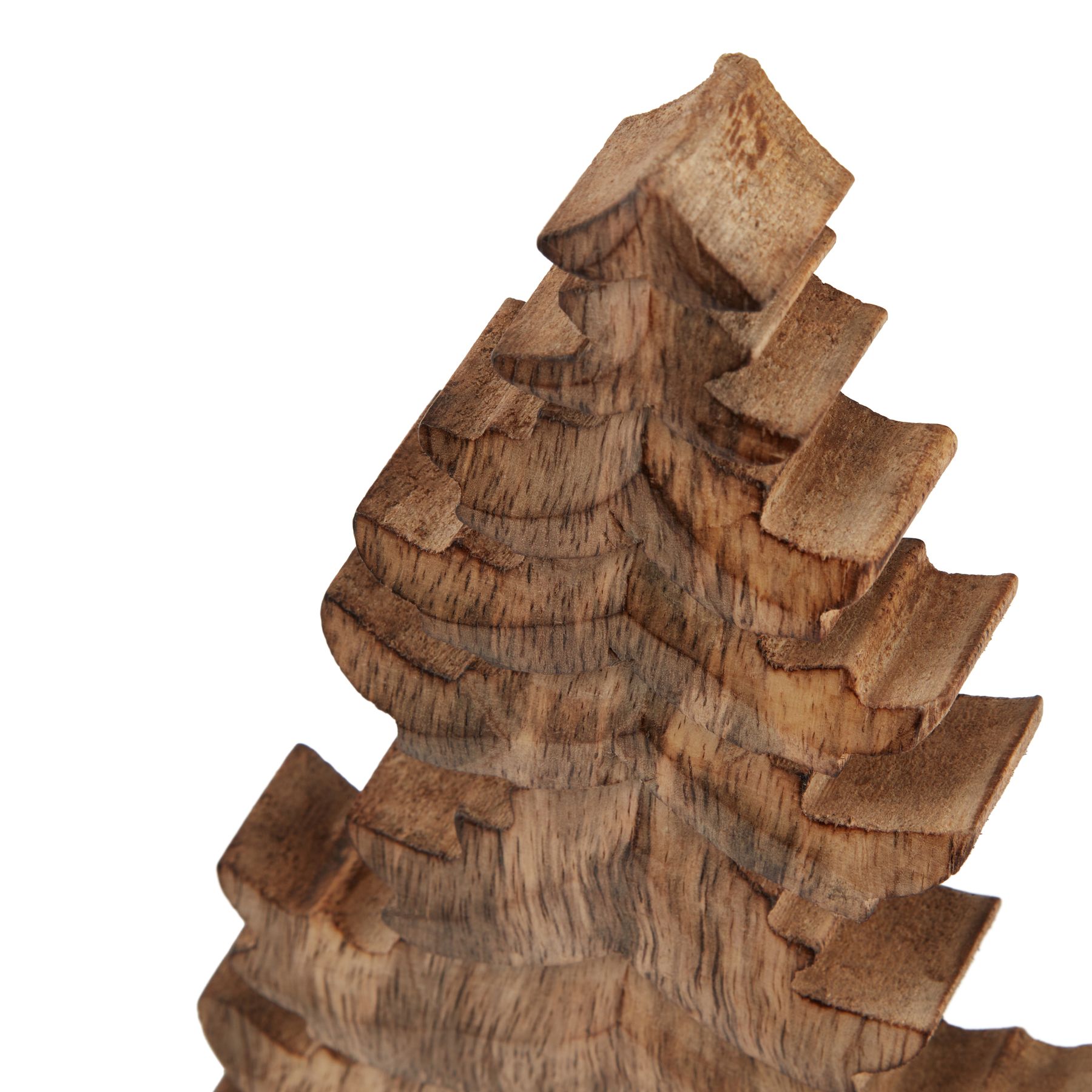 Natural Wooden Christmas Tree - Image 2