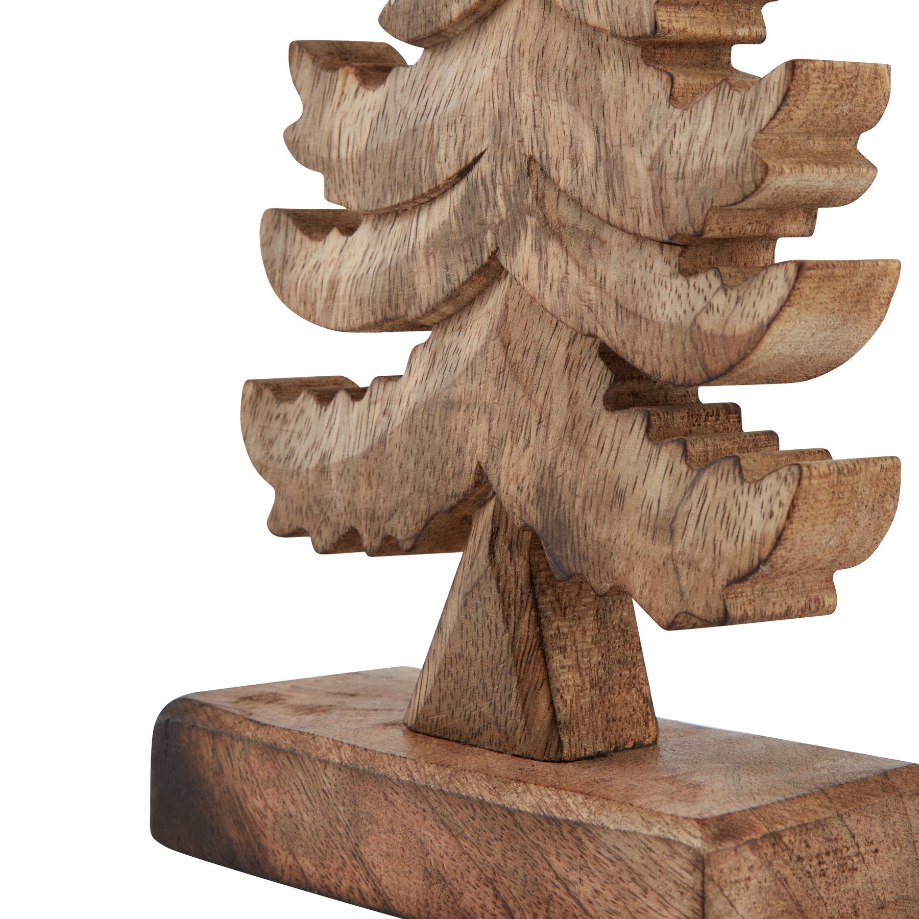 Natural Wooden Christmas Tree - Image 3