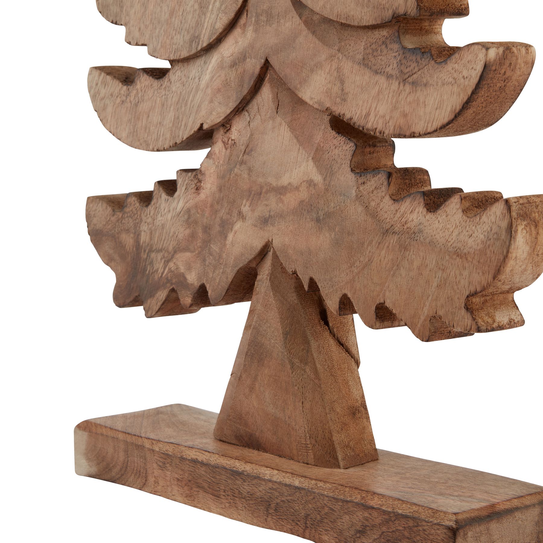 Natural Wooden Large Christmas Tree - Image 3