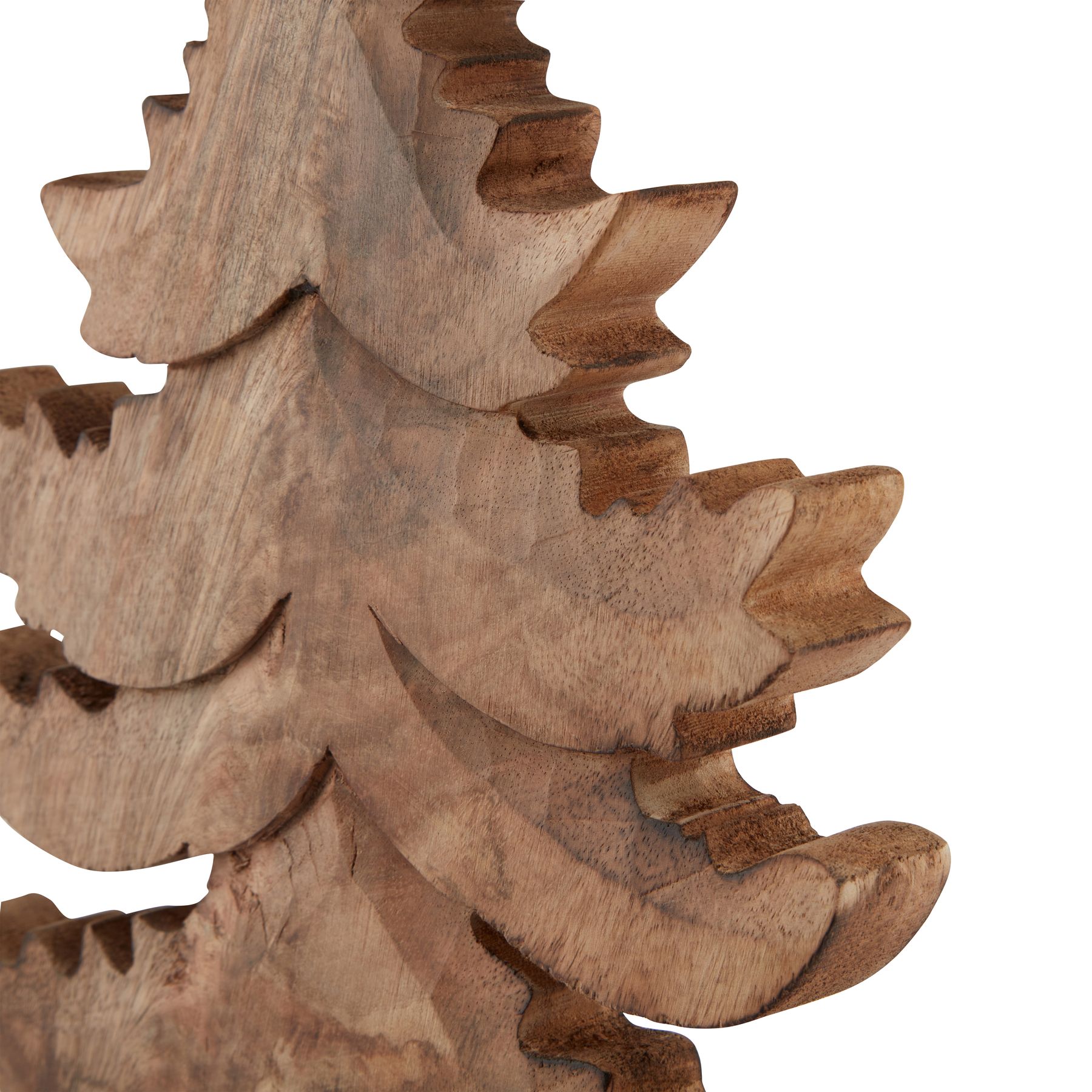 Natural Wooden Large Christmas Tree - Image 4