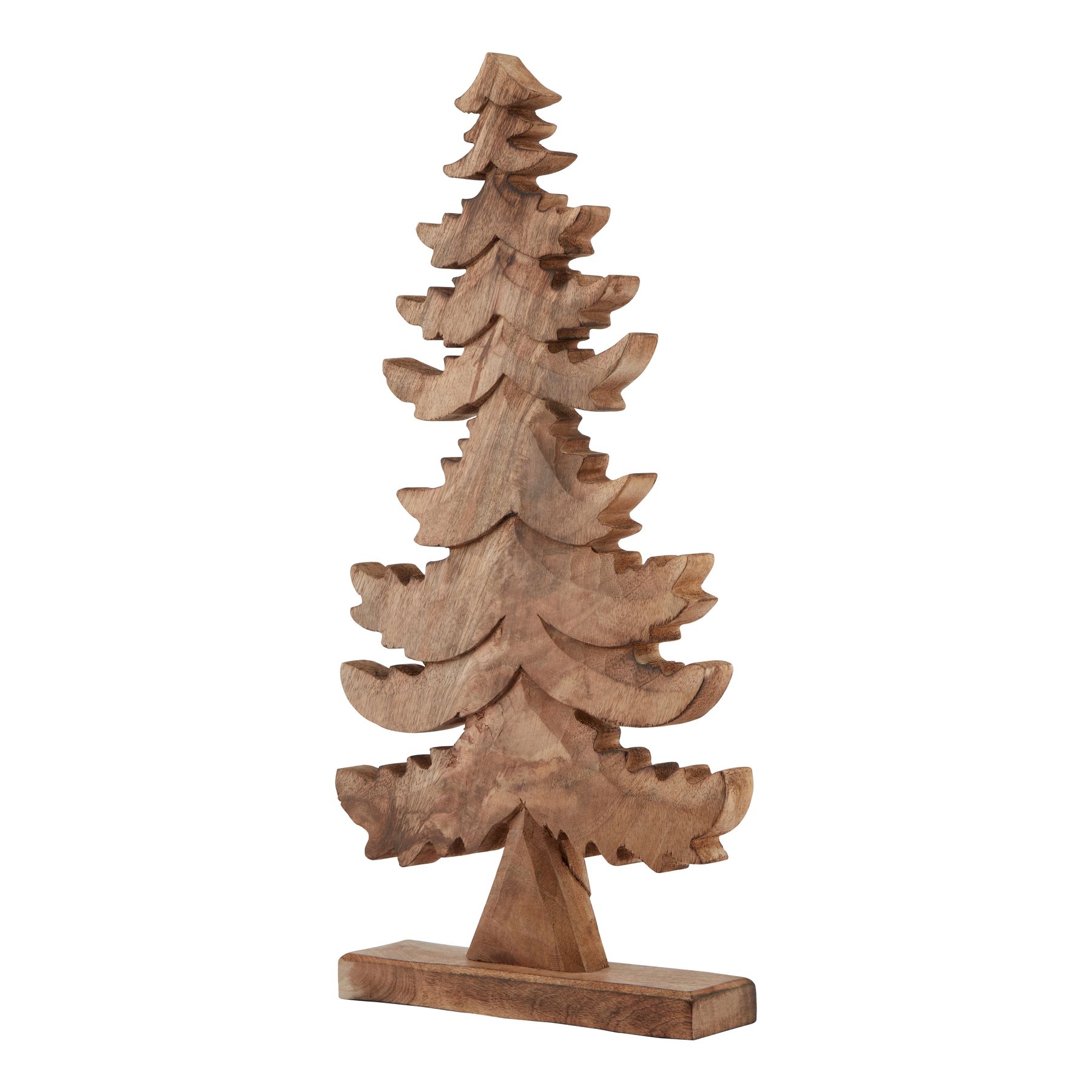 Natural Wooden Large Christmas Tree - Image 1