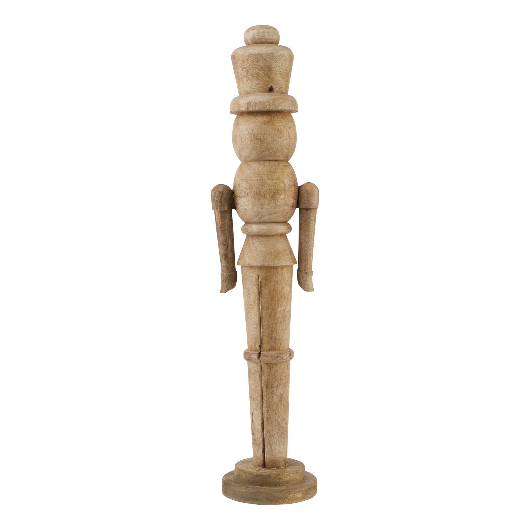 Natural Large Nutcracker Decoration - Image 1