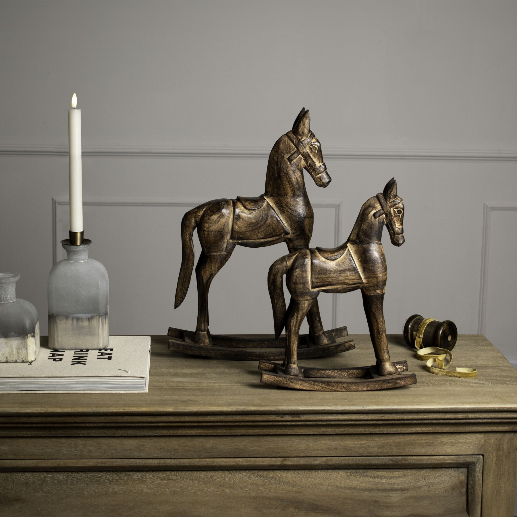 Natural Rocking Horse - Image 4