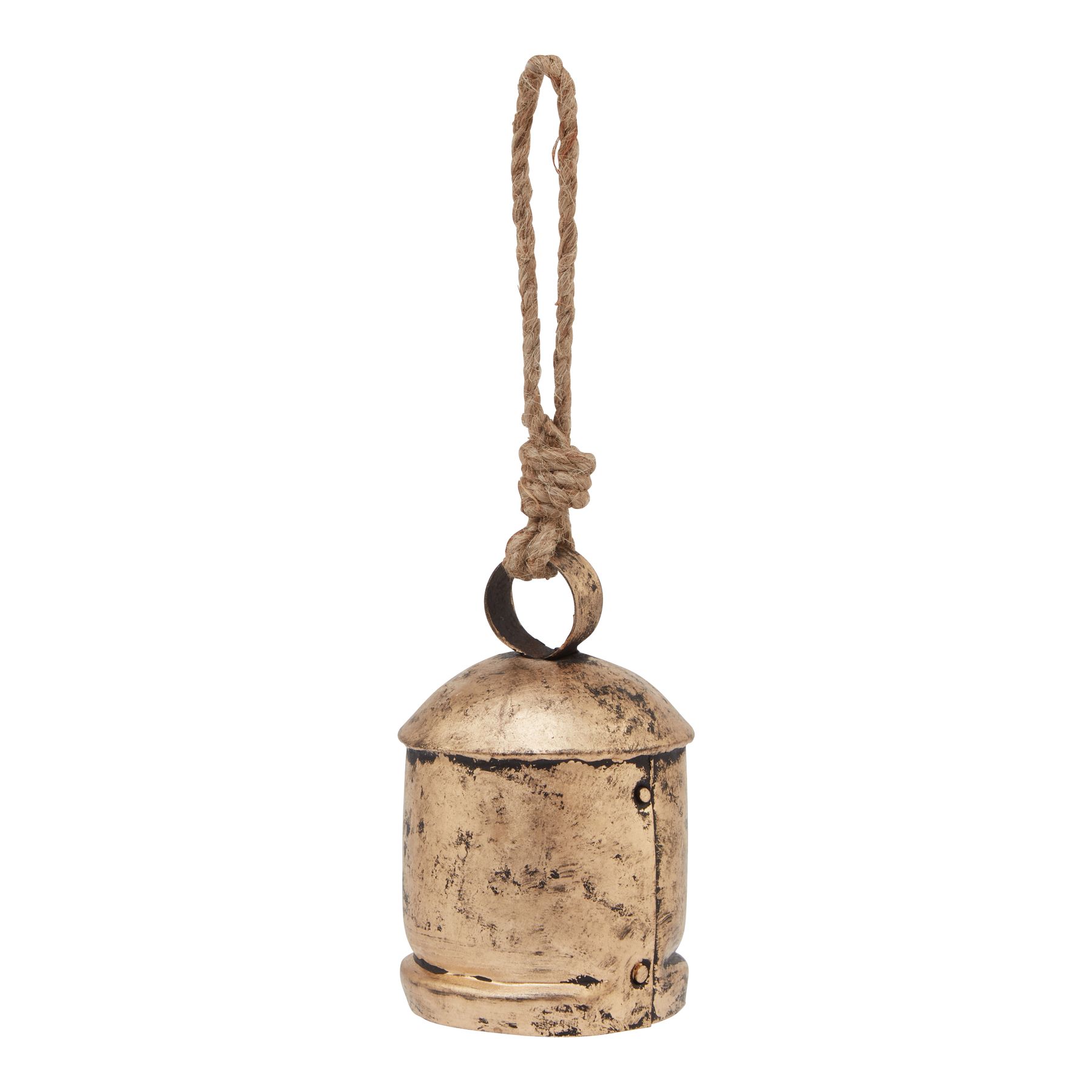 Antique Gold Bell Bauble - Image 1