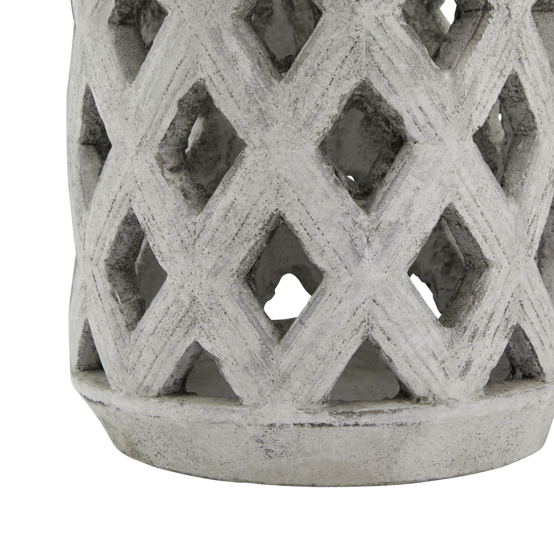 Athena Stone Large Lattice Lantern - Image 3