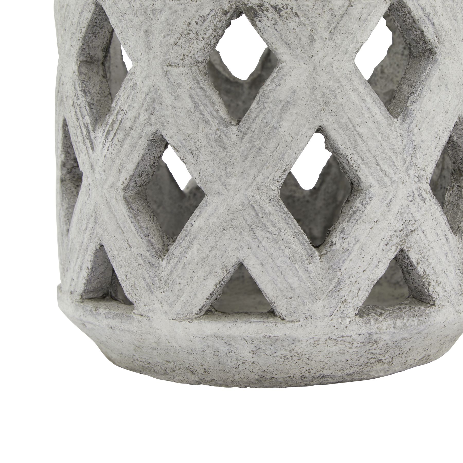 Athena Stone Lattice Lantern - Image 3