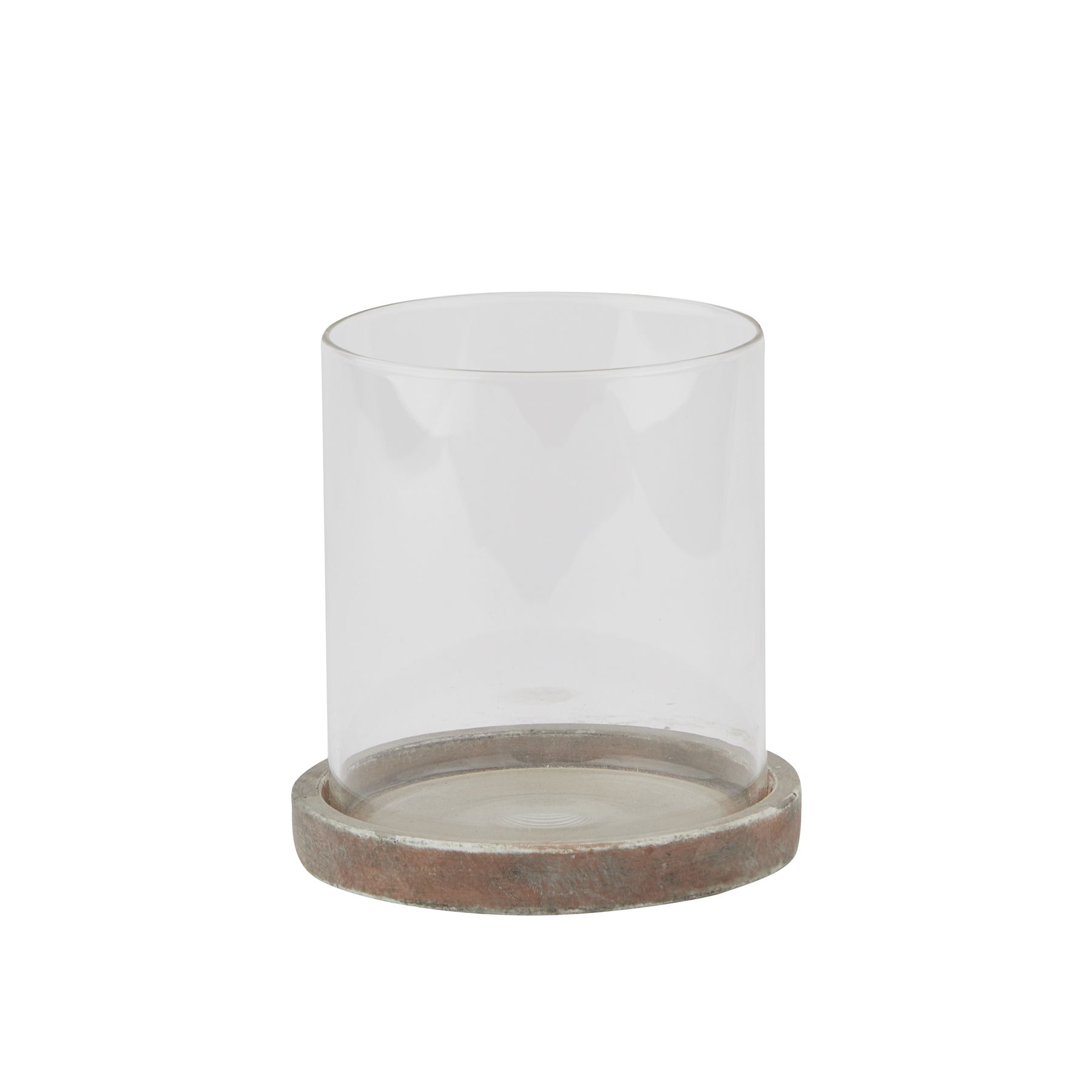 Siena Brown Hurricane Lantern - Image 1