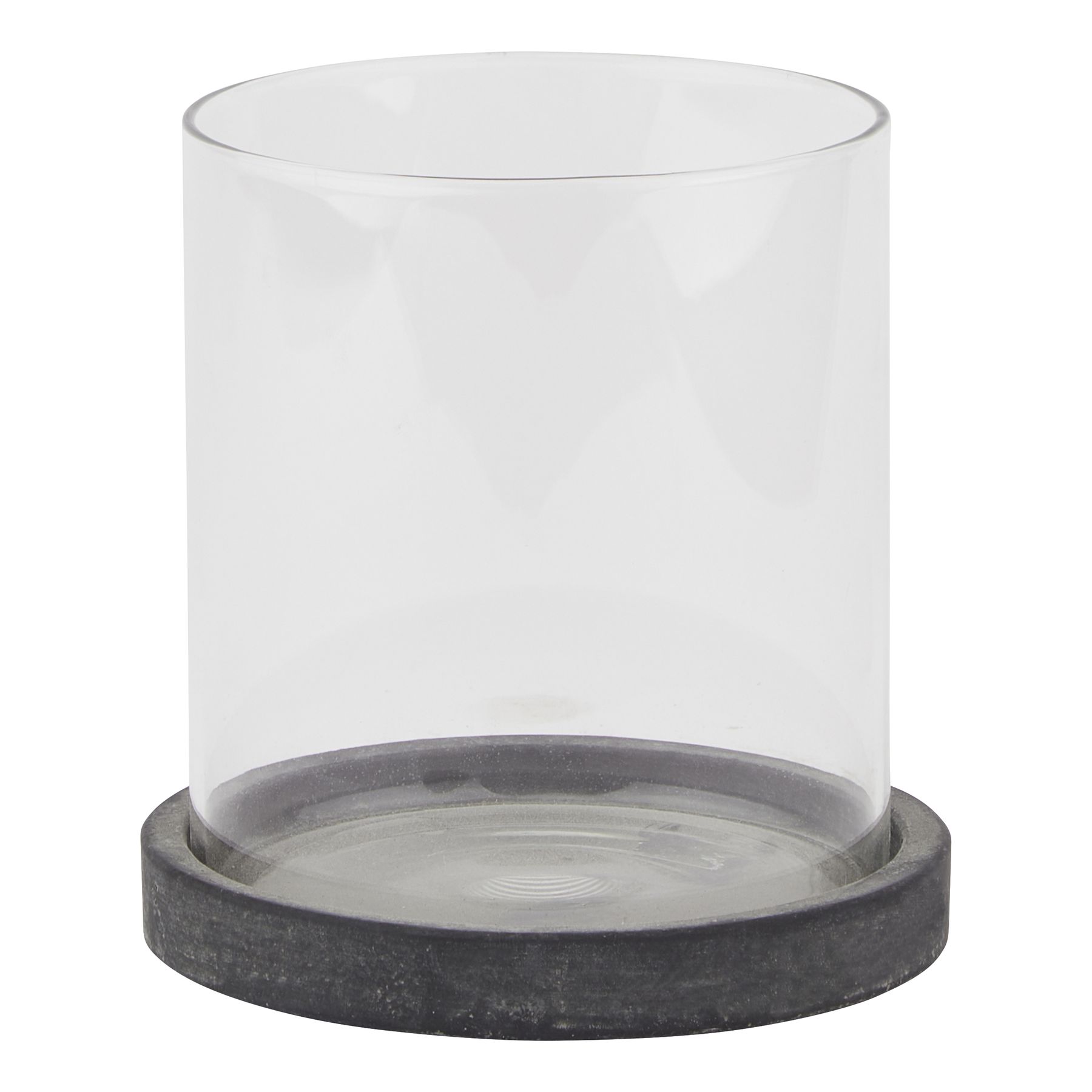 Amalfi Grey Hurricane Lantern - Image 1