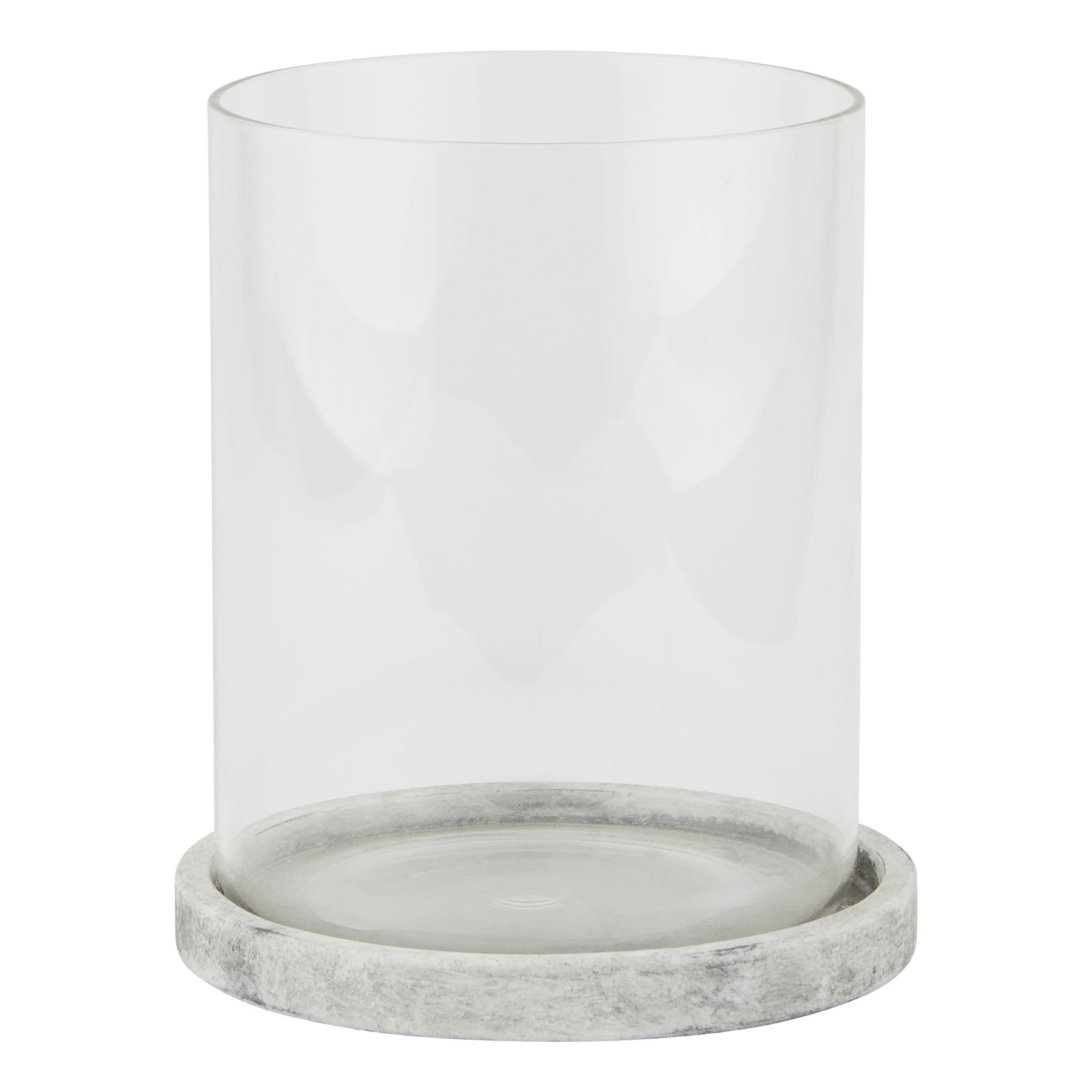 Athena Stone Large Hurricane Lantern - Image 1