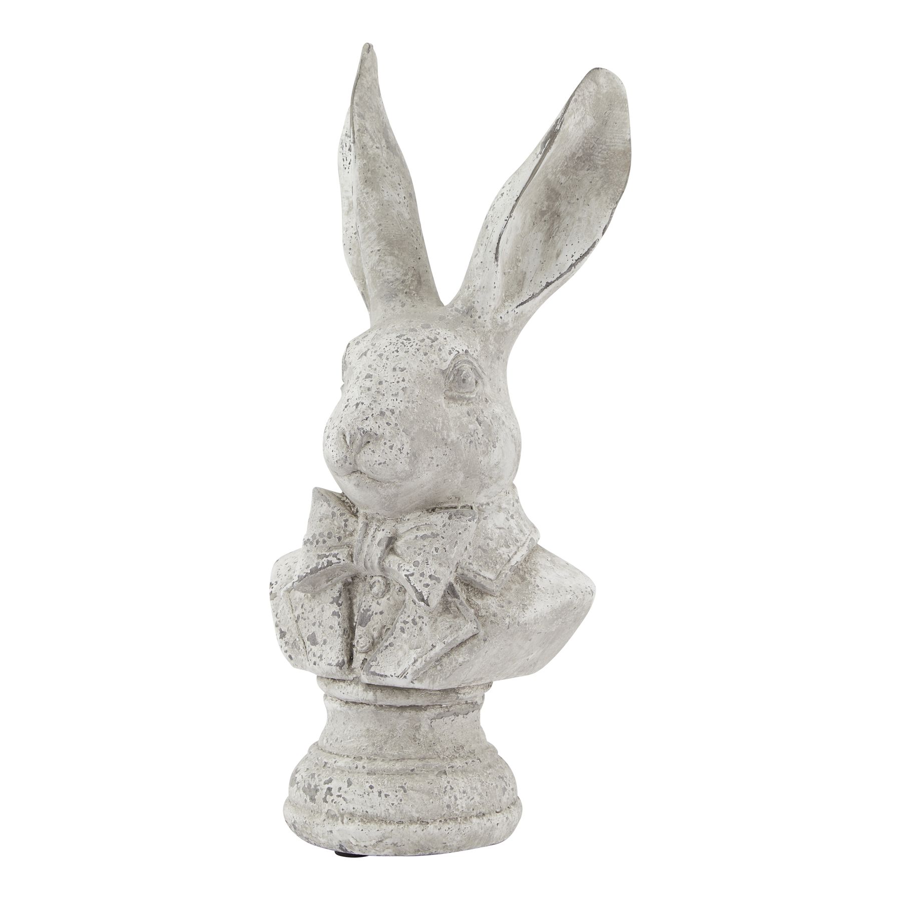 Stone Effect Tuxedo Hare Ornament - Image 1