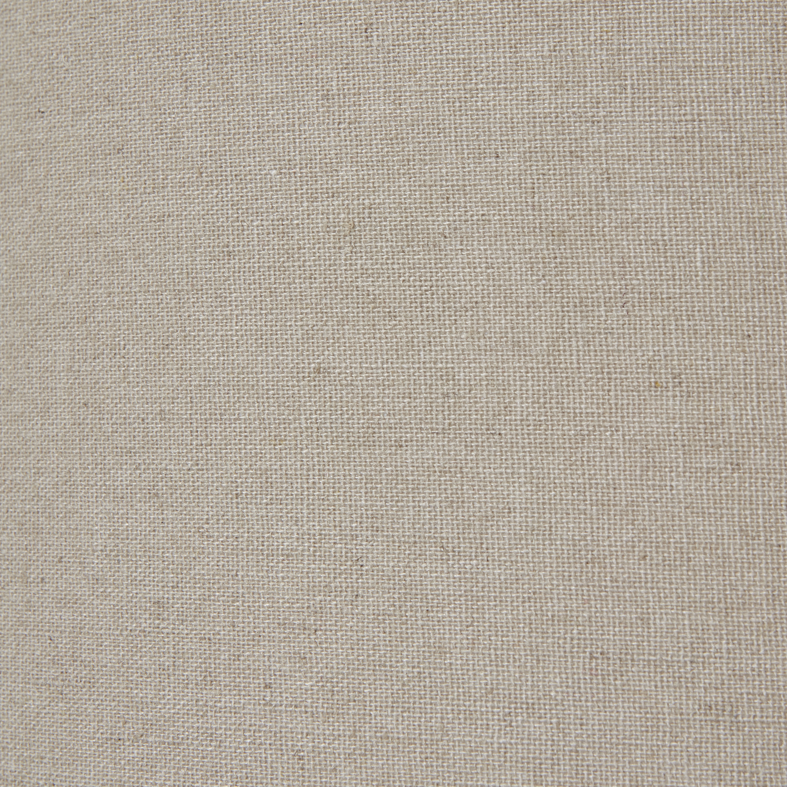 Squat White Beaded Ceramic Lamp With Linen Shade - Image 6