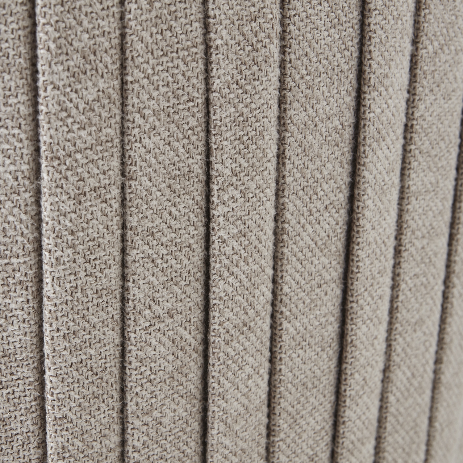 Lily Swivel Ottoman In Oatmeal Twill - Image 3