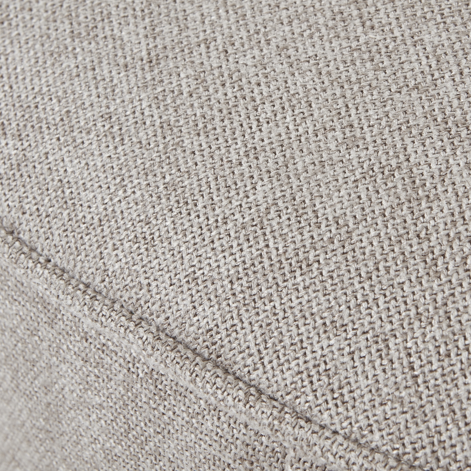 Lily Swivel Ottoman In Oatmeal Twill - Image 4