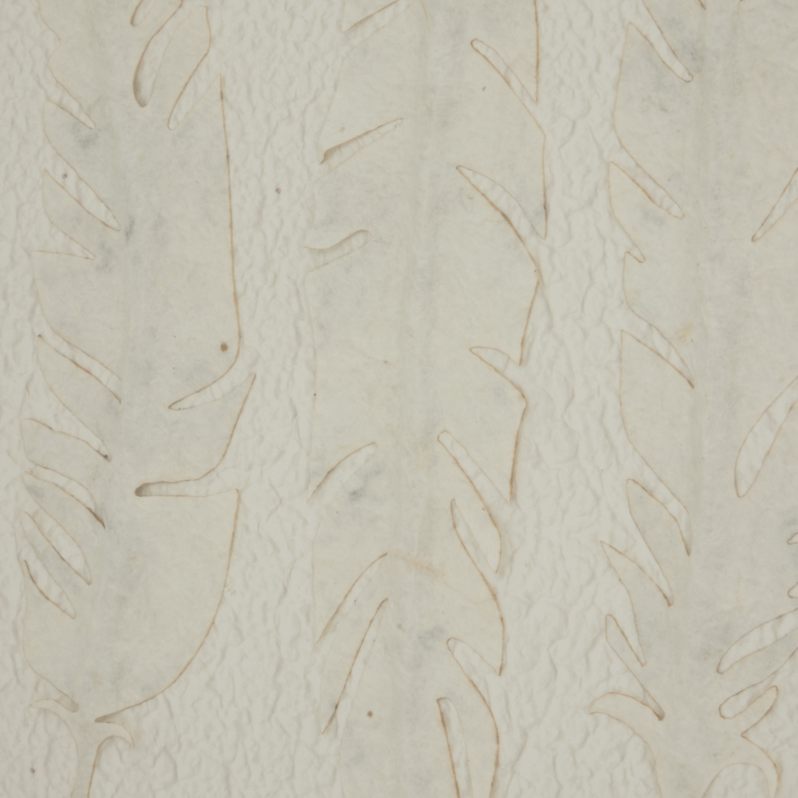 Alta White Feathers Art Mounted In Beaded Frame - Image 3