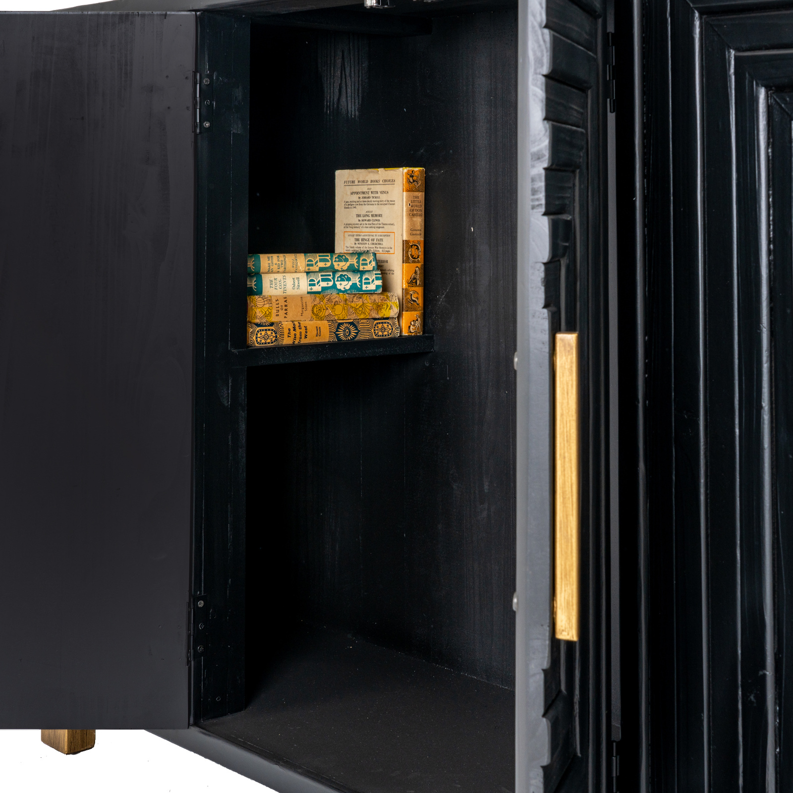 Lennox Black 2 Door Sideboard - Image 6